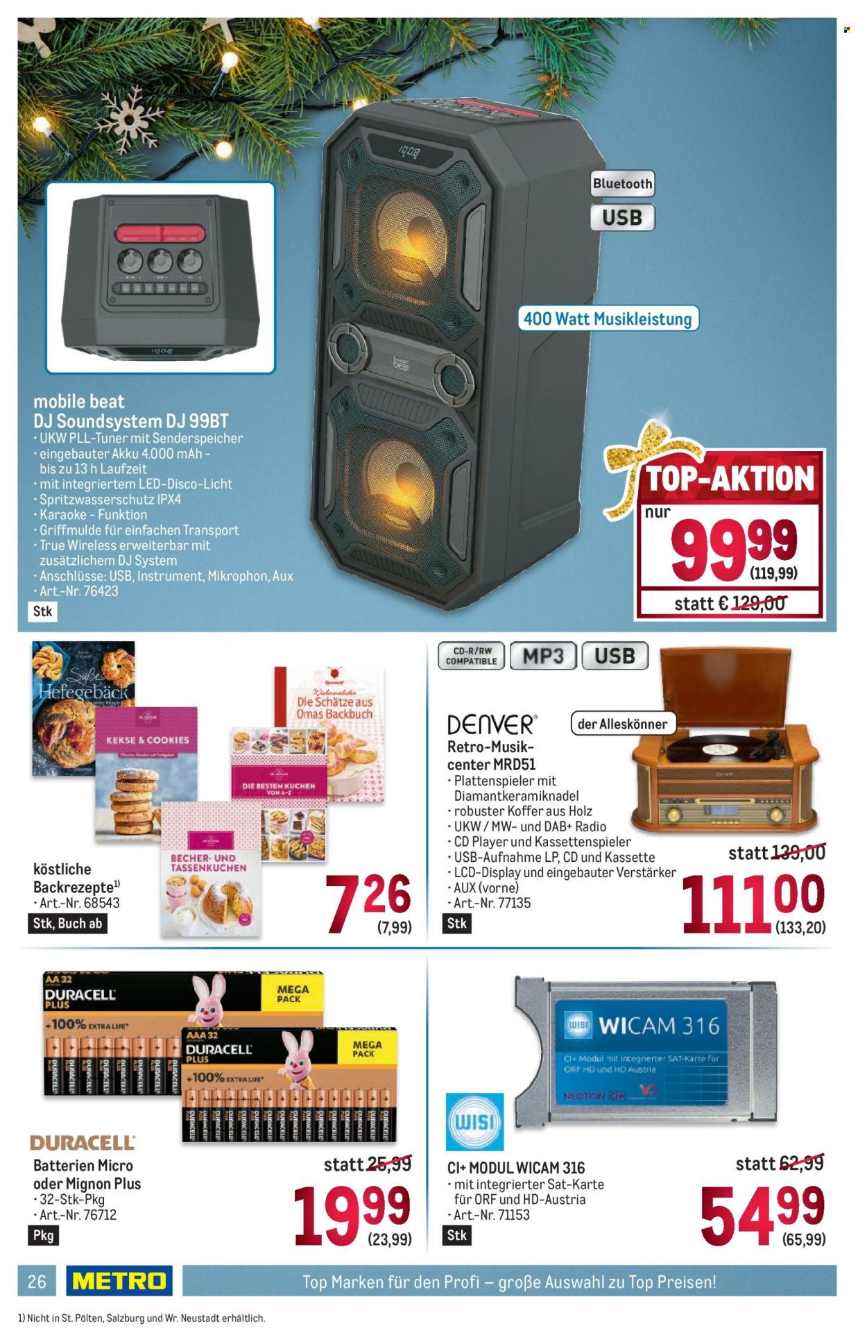 Angebote Metro - 27.10.2022 - 9.11.2022. Seite 26