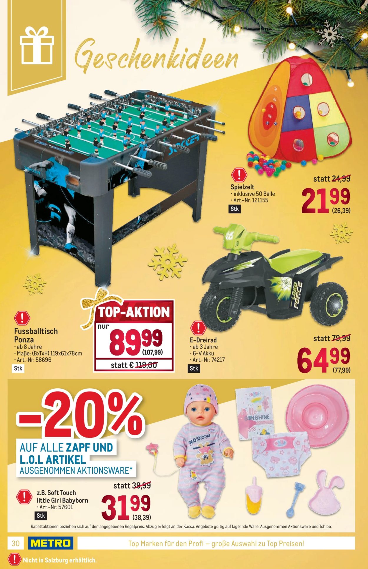 Angebote Metro - 27.10.2022 - 9.11.2022. Seite 30
