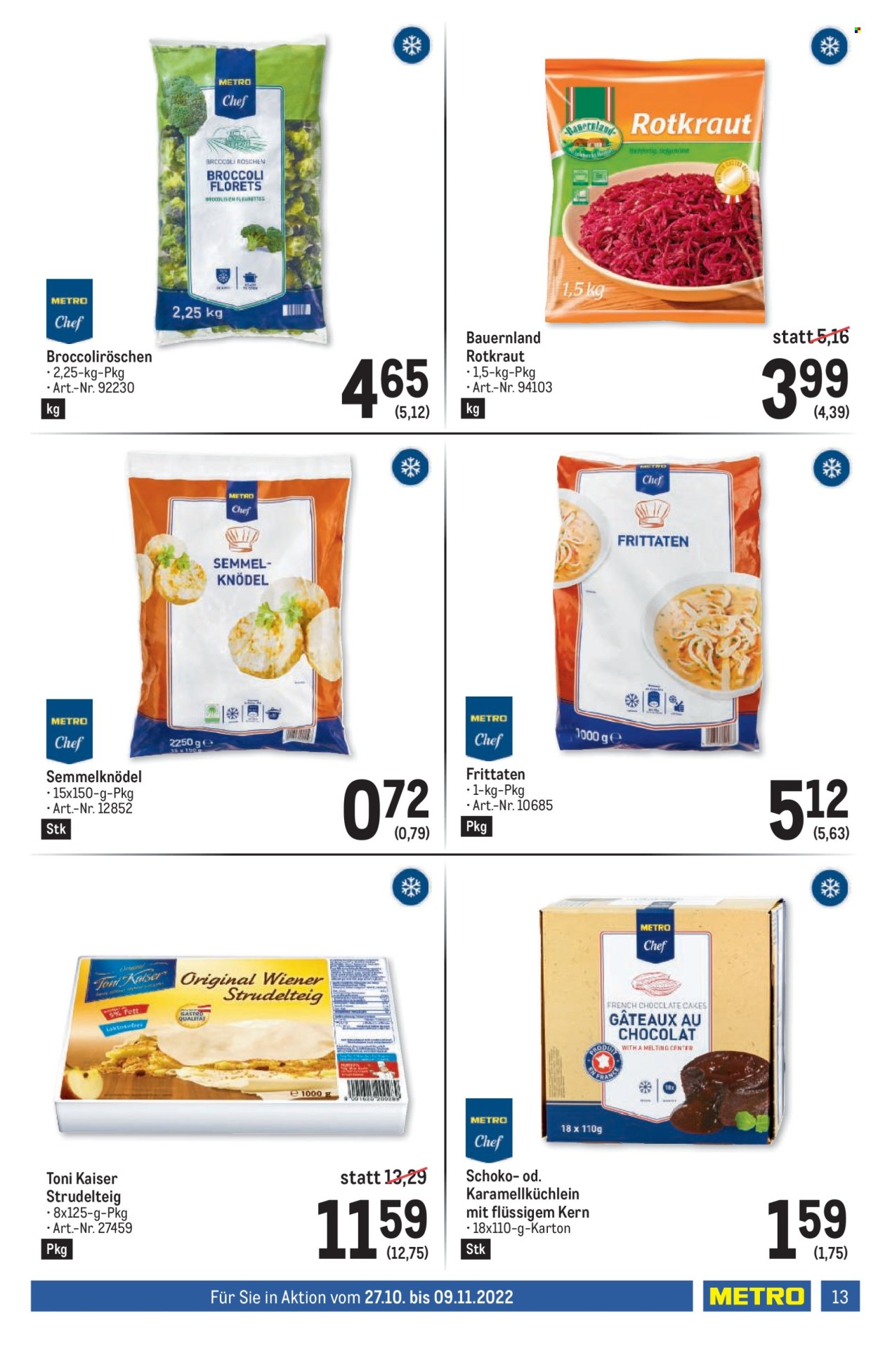 Angebote Metro - 27.10.2022 - 9.11.2022. Seite 13