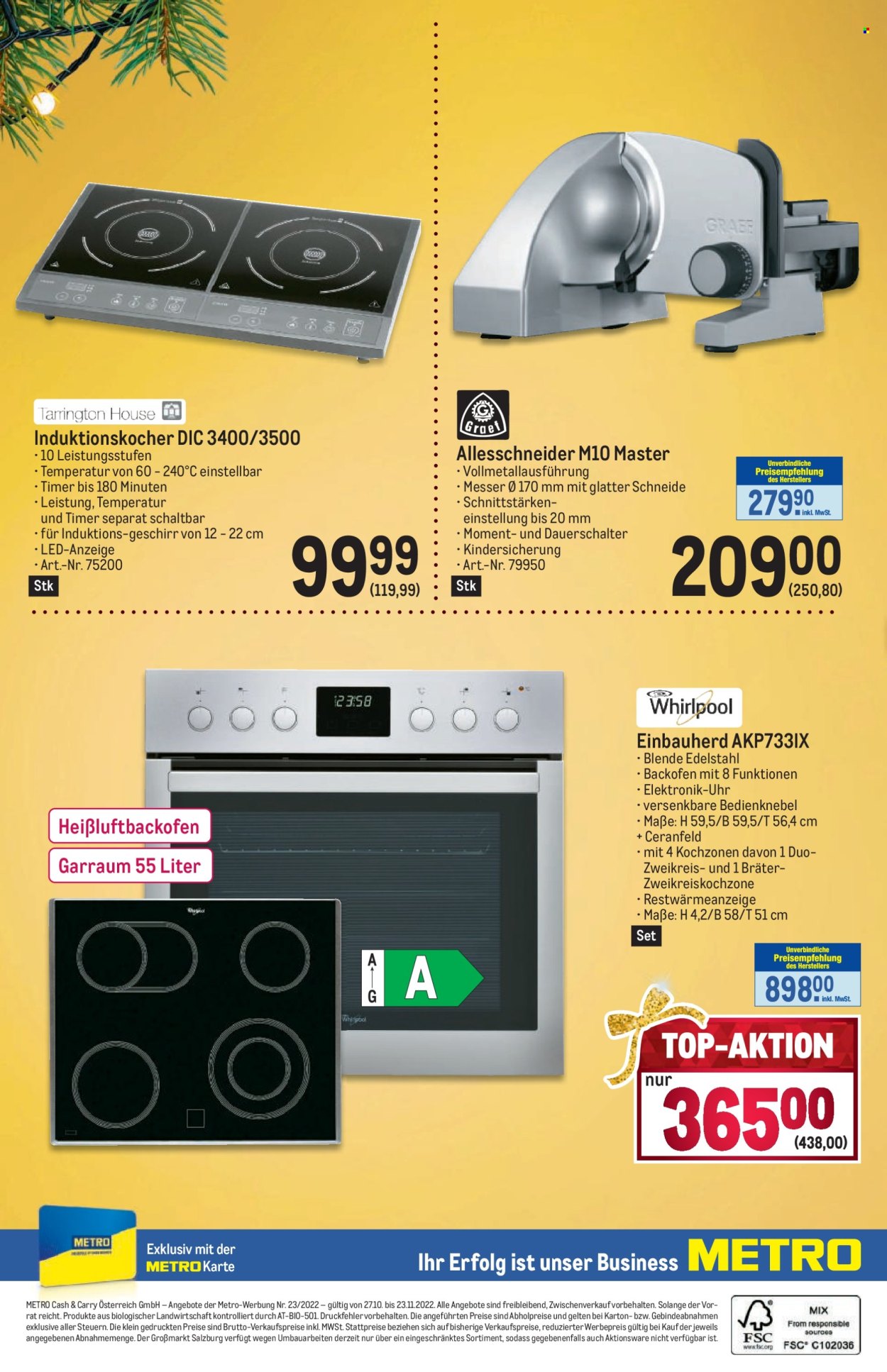 Angebote Metro - 27.10.2022 - 23.11.2022. Seite 16