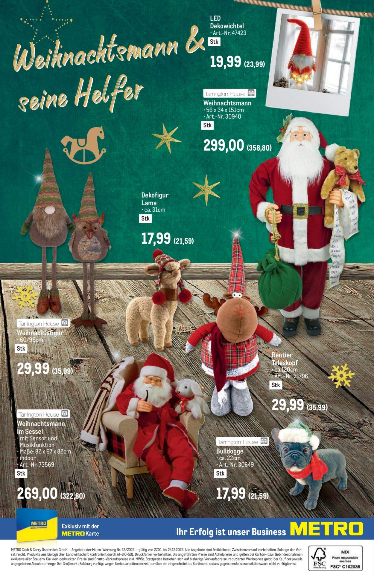 Angebote Metro - 27.10.2022 - 24.12.2022. Seite 20