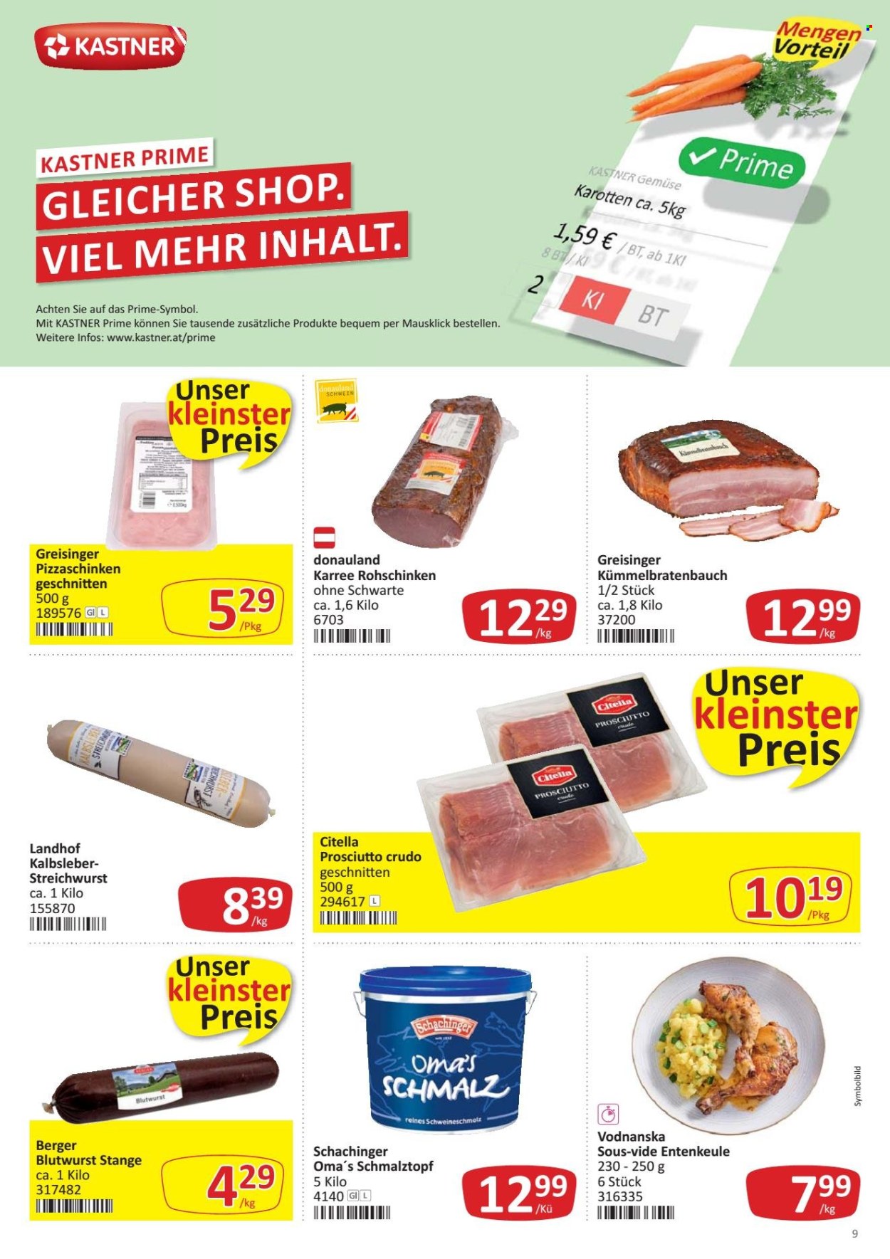 Angebote KASTNER - 24.10.2022 - 5.11.2022. Seite 9