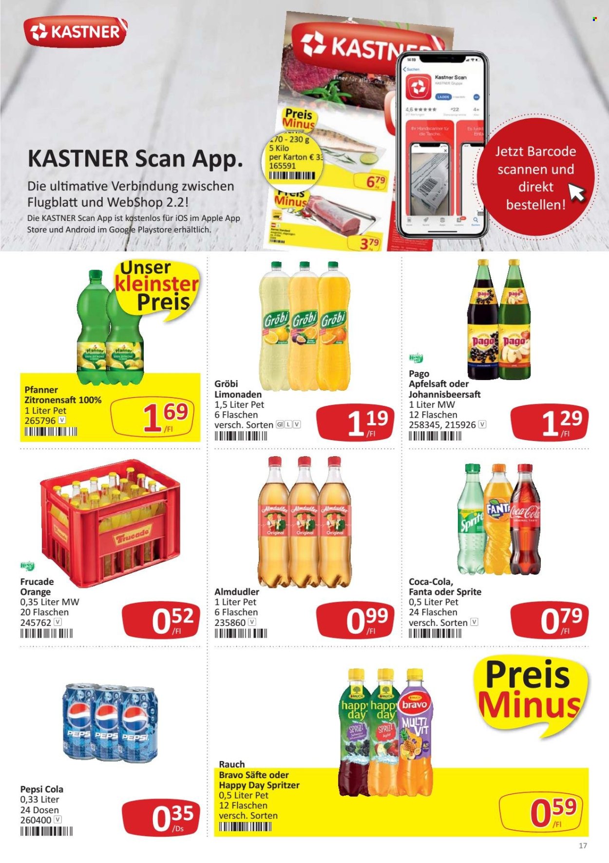 Angebote KASTNER - 24.10.2022 - 5.11.2022. Seite 17