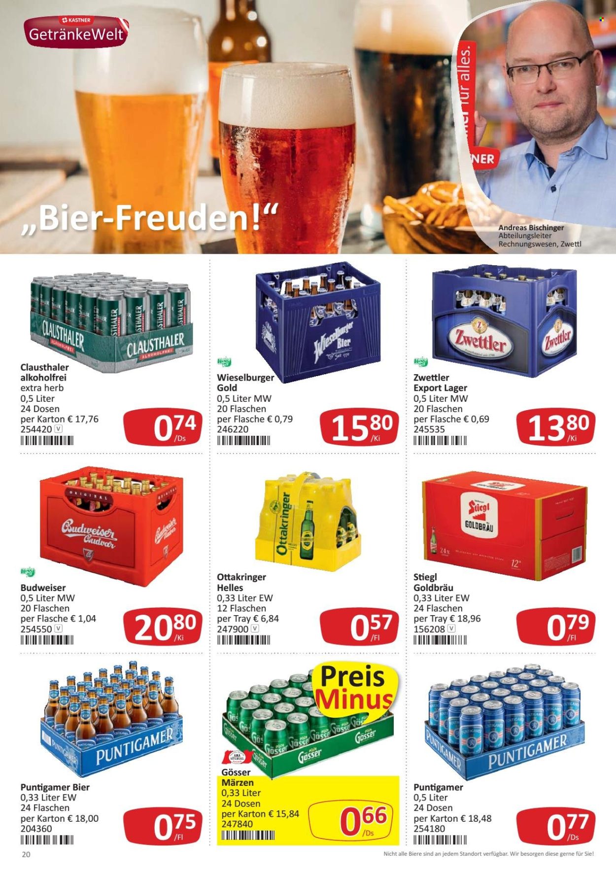 Angebote KASTNER - 24.10.2022 - 5.11.2022. Seite 20