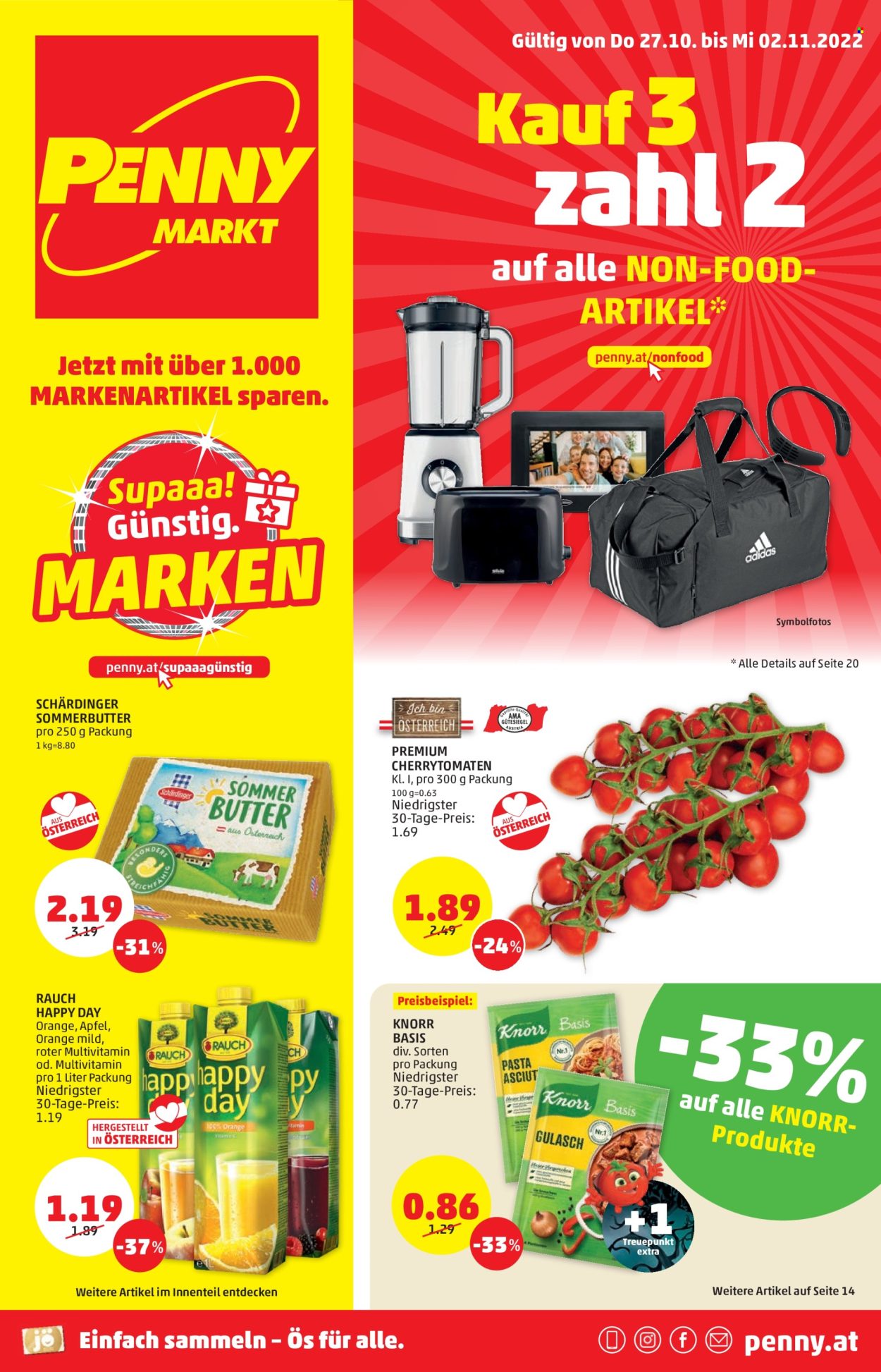 Angebote Penny - 27.10.2022 - 2.11.2022. Seite 1