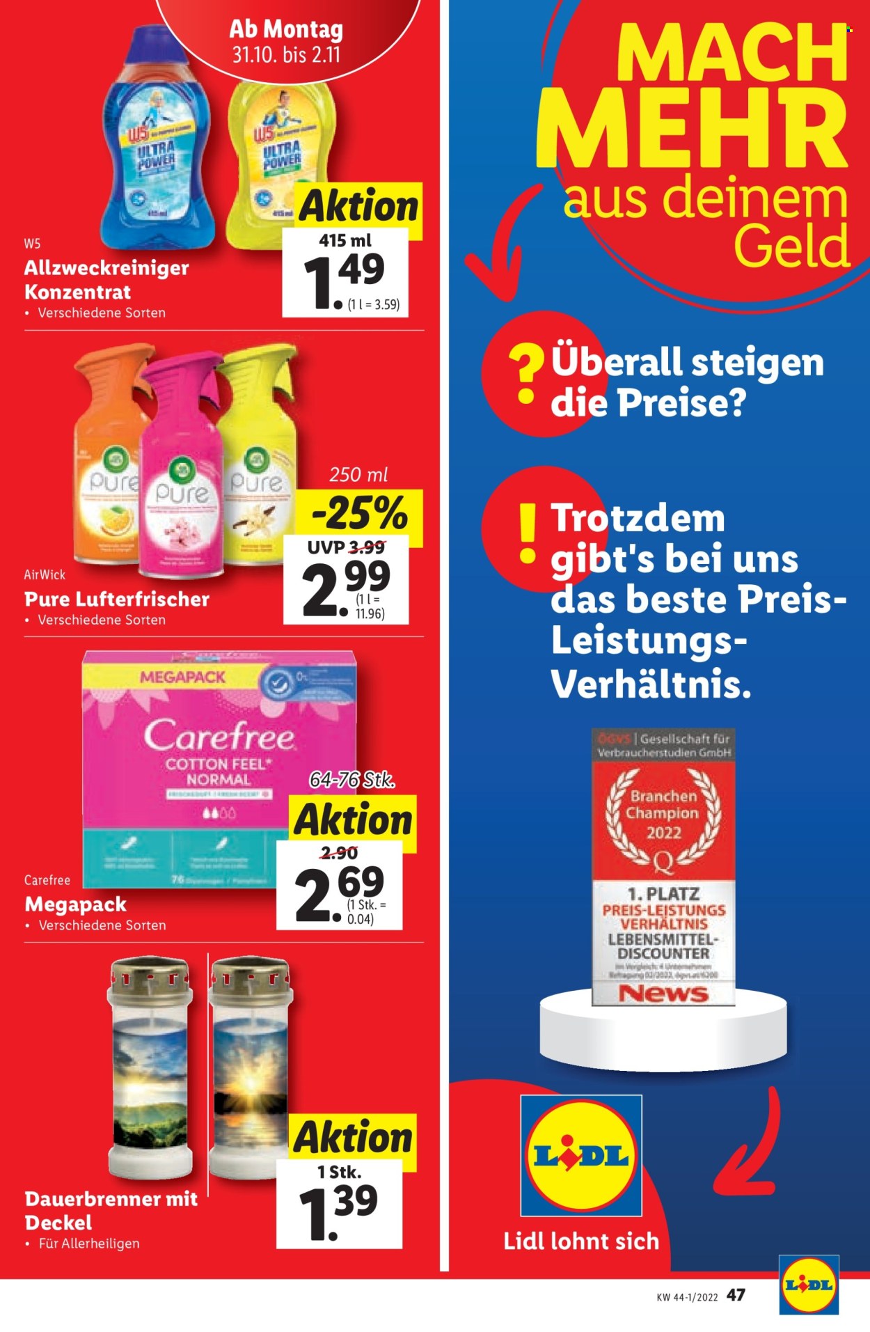 Angebote Lidl - 27.10.2022 - 2.11.2022. Seite 49