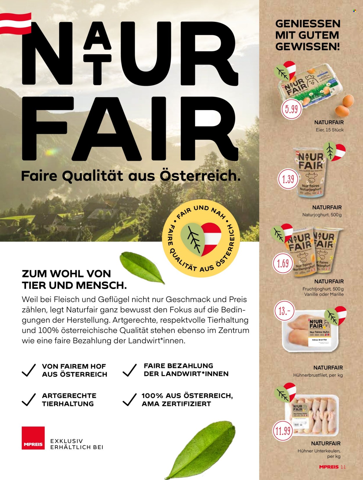 Angebote MPREIS - 24.10.2022 - 30.10.2022. Seite 11