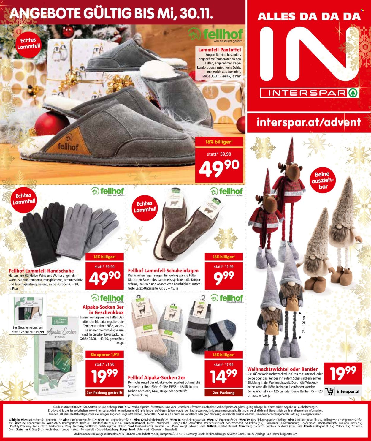Angebote INTERSPAR - 24.10.2022 - 30.11.2022. Seite 4