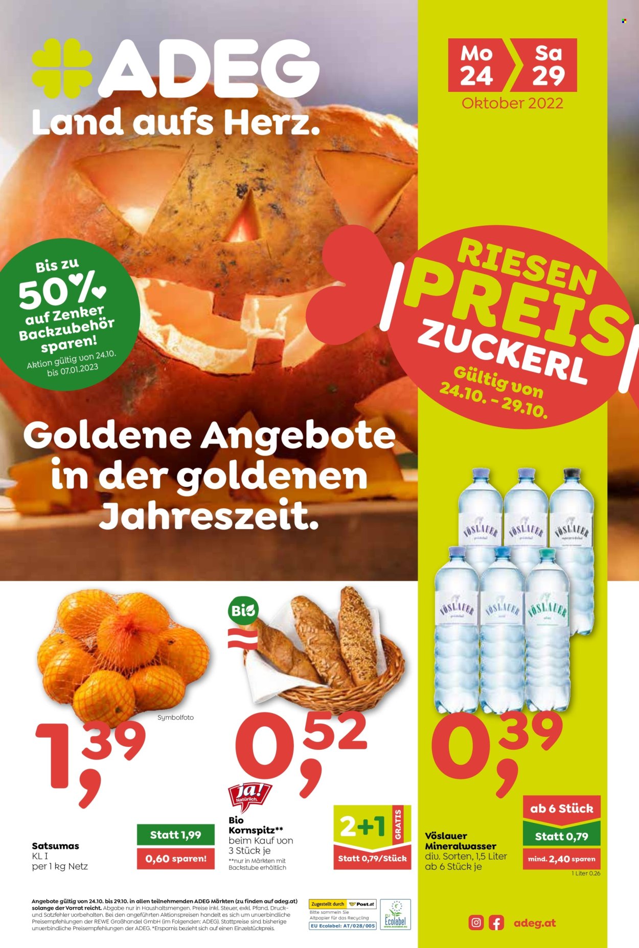 Angebote ADEG - 24.10.2022 - 29.10.2022. Seite 1