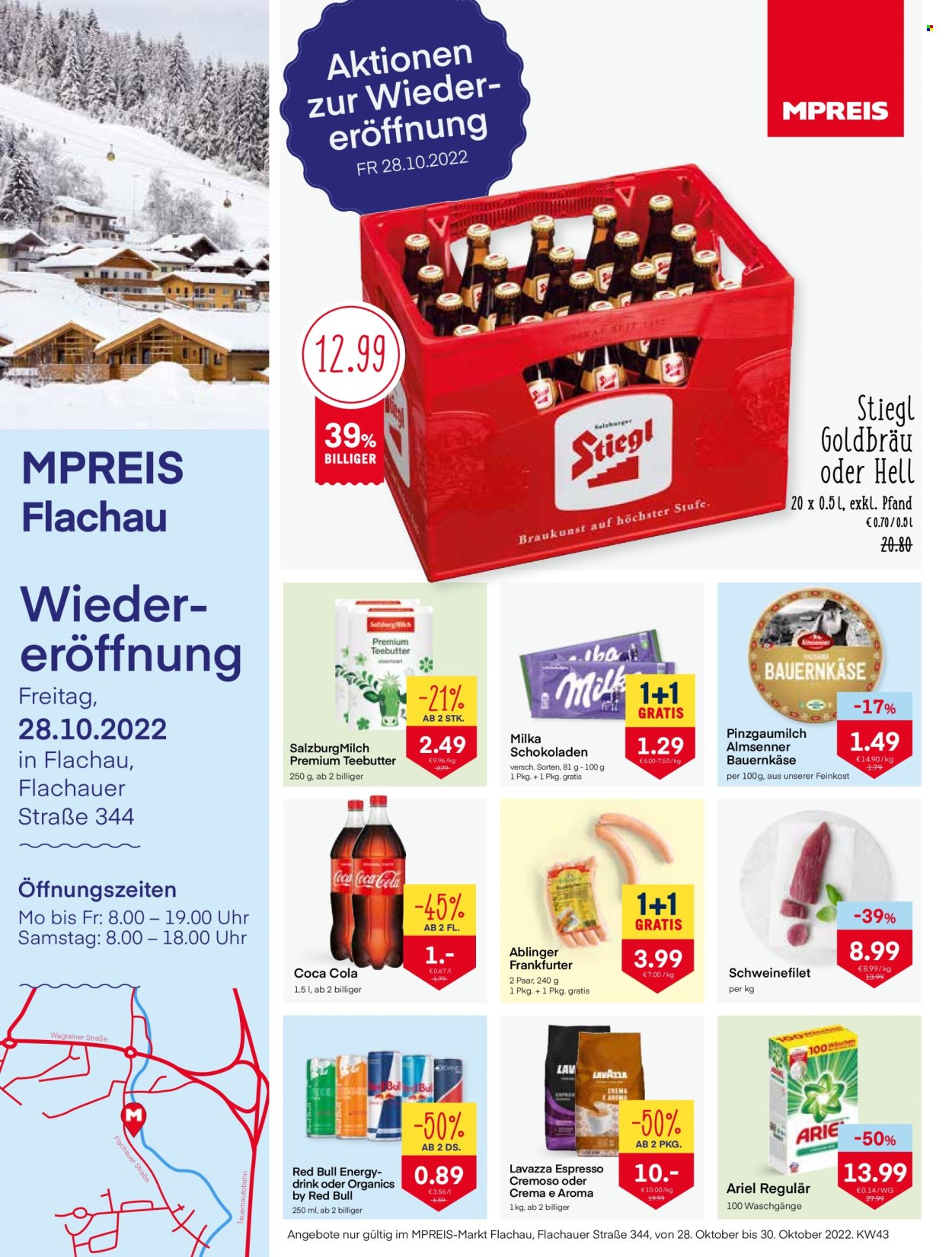 Angebote MPREIS - 28.10.2022 - 30.10.2022. Seite 1