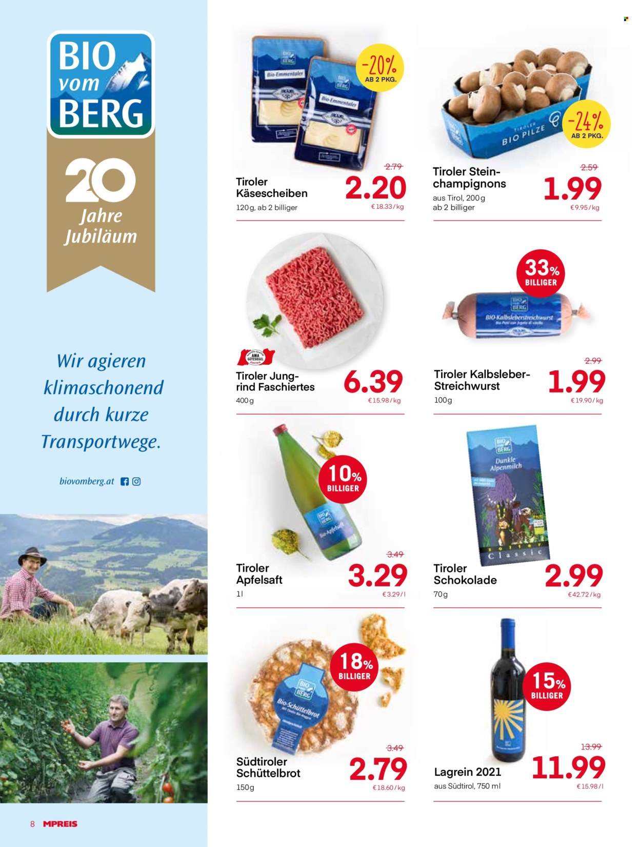 Angebote MPREIS - 28.10.2022 - 30.10.2022. Seite 8