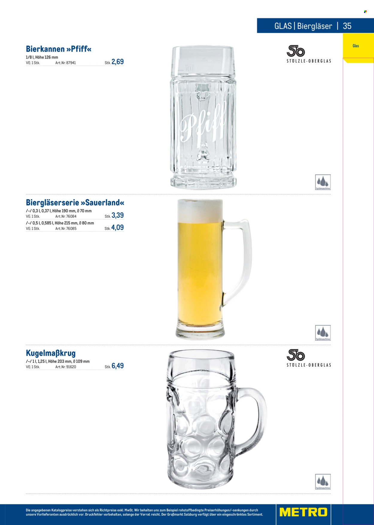 Angebote Metro. Seite 35
