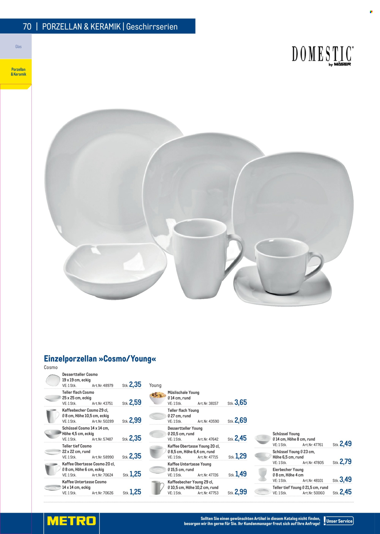 Angebote Metro. Seite 70