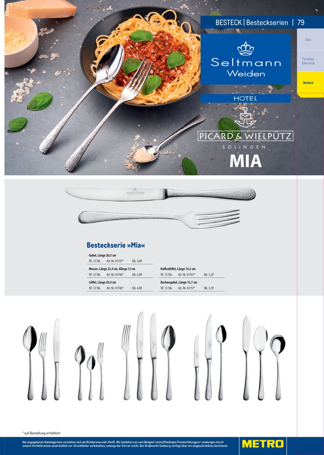 Angebote Metro. Seite 79