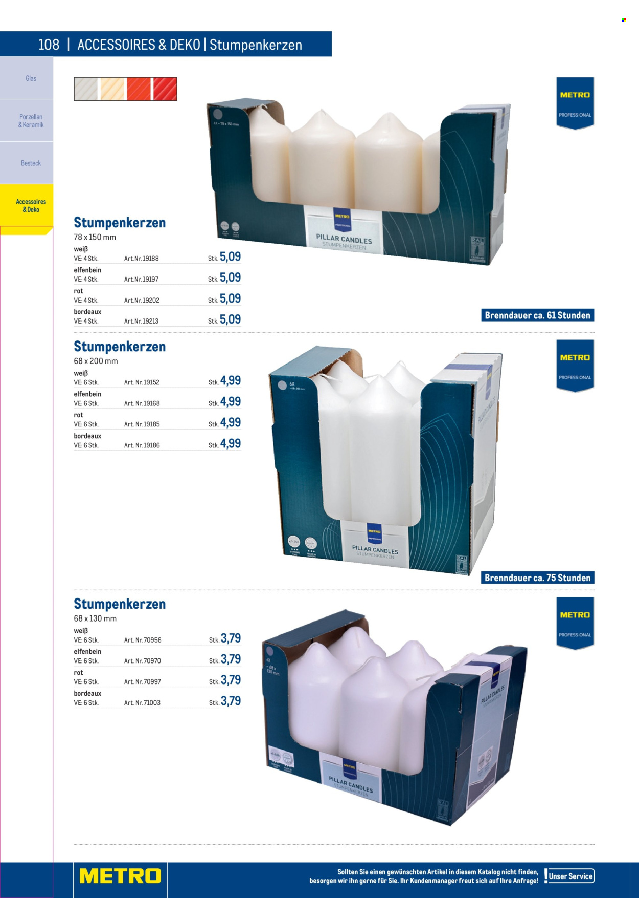 Angebote Metro. Seite 108