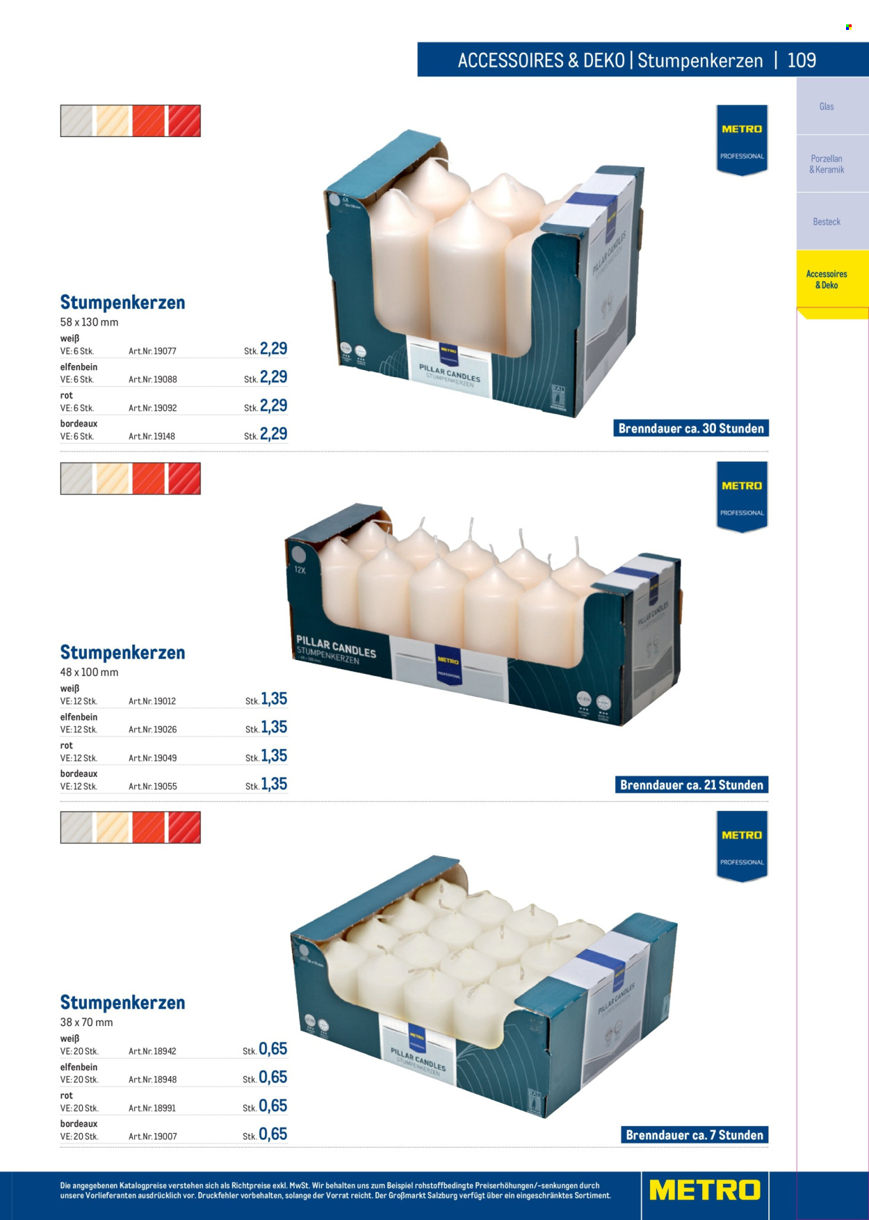Angebote Metro. Seite 109