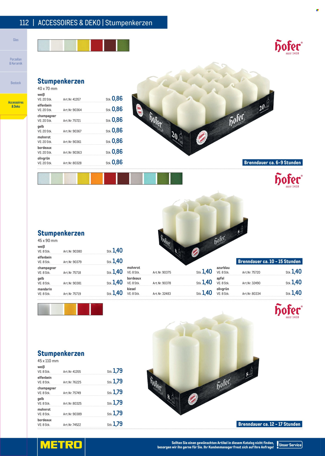 Angebote Metro. Seite 112