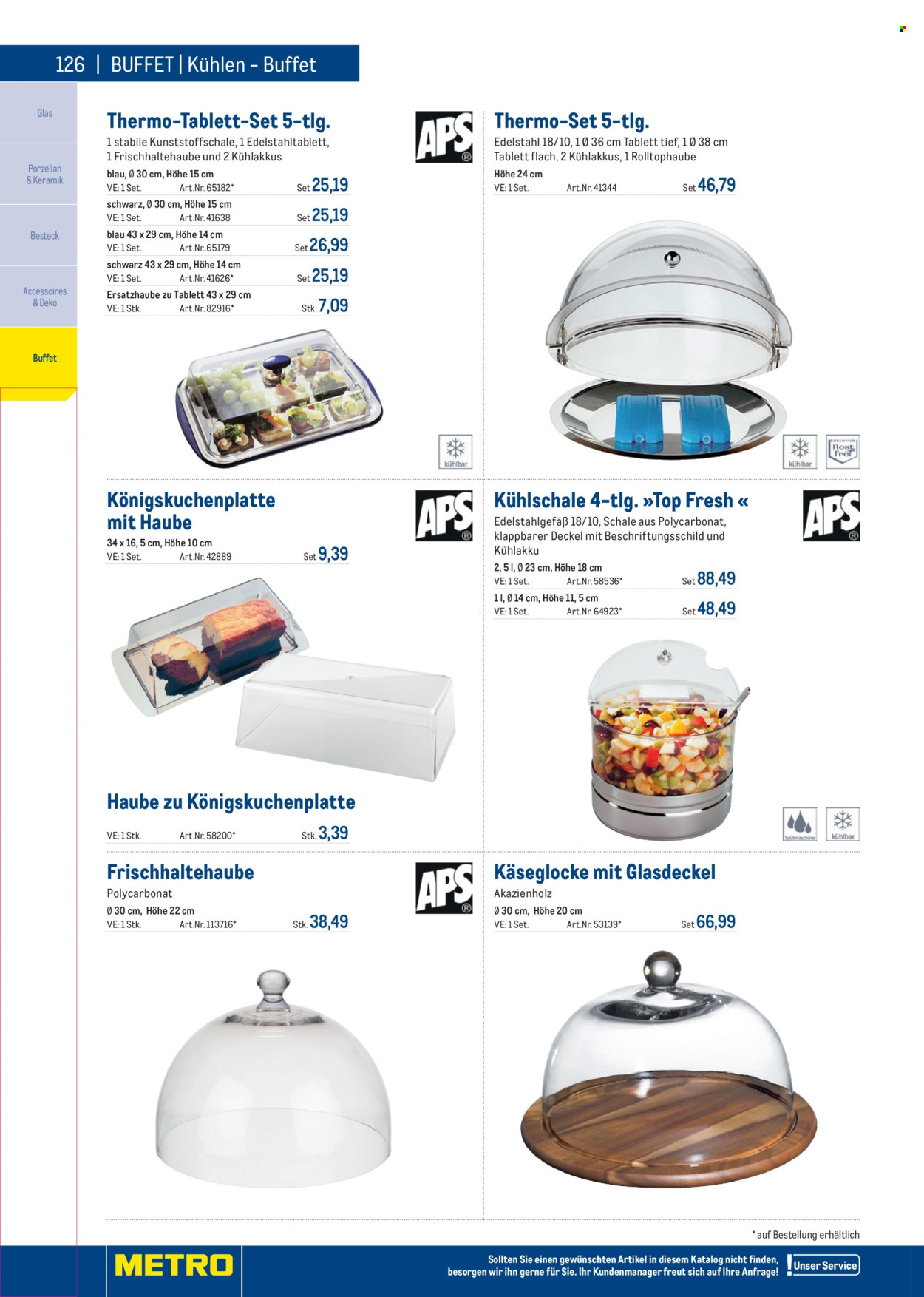 Angebote Metro. Seite 126