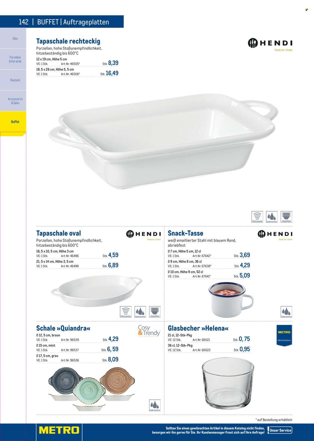 Angebote Metro. Seite 142
