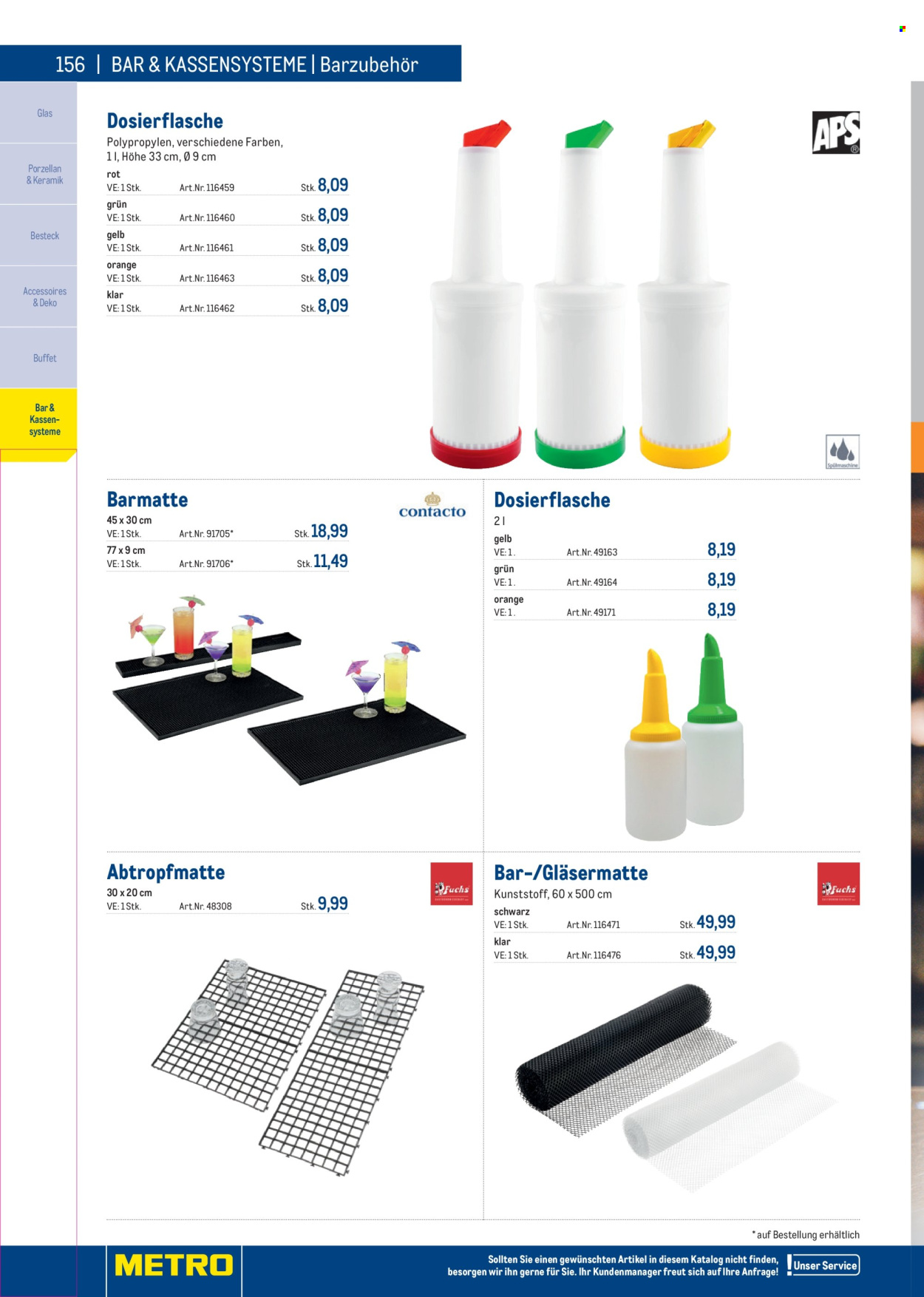 Angebote Metro. Seite 156