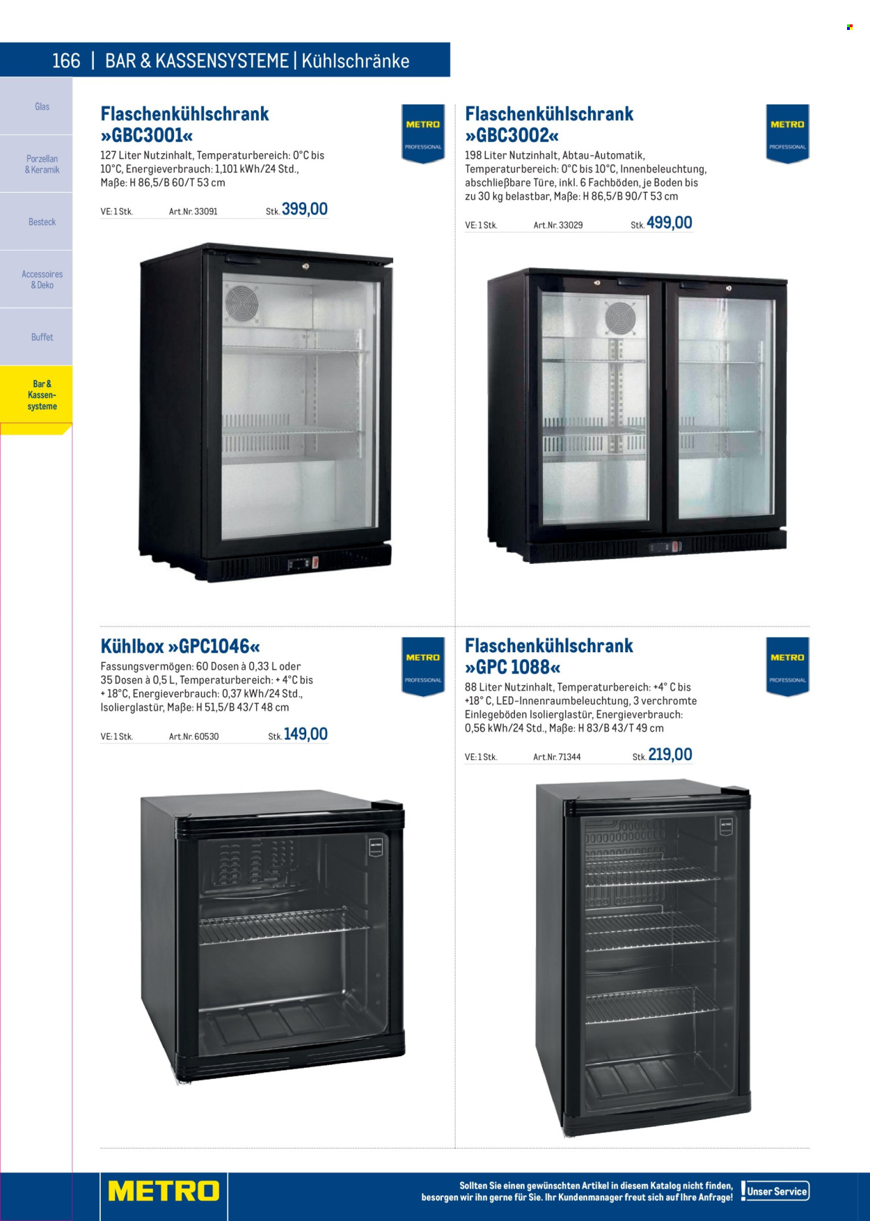 Angebote Metro. Seite 166