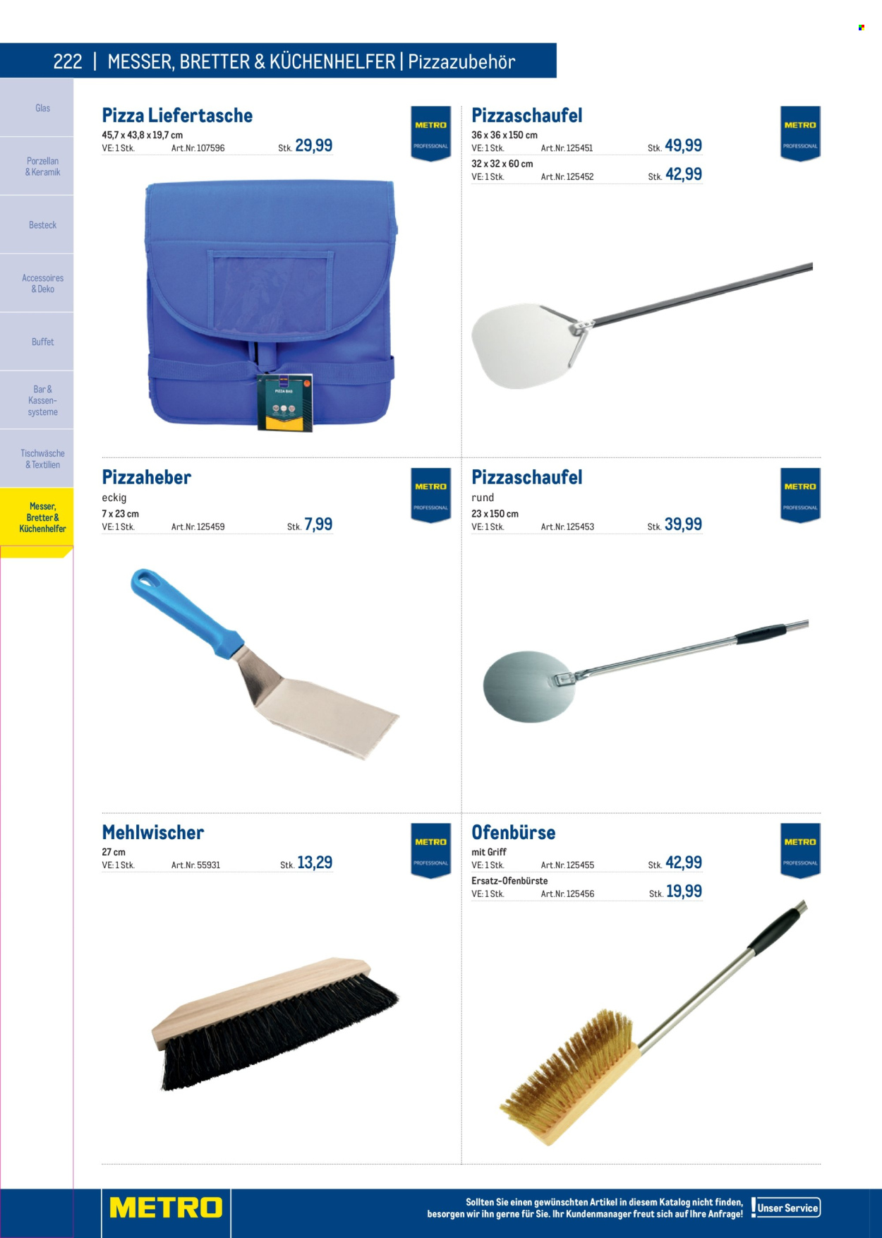 Angebote Metro. Seite 222