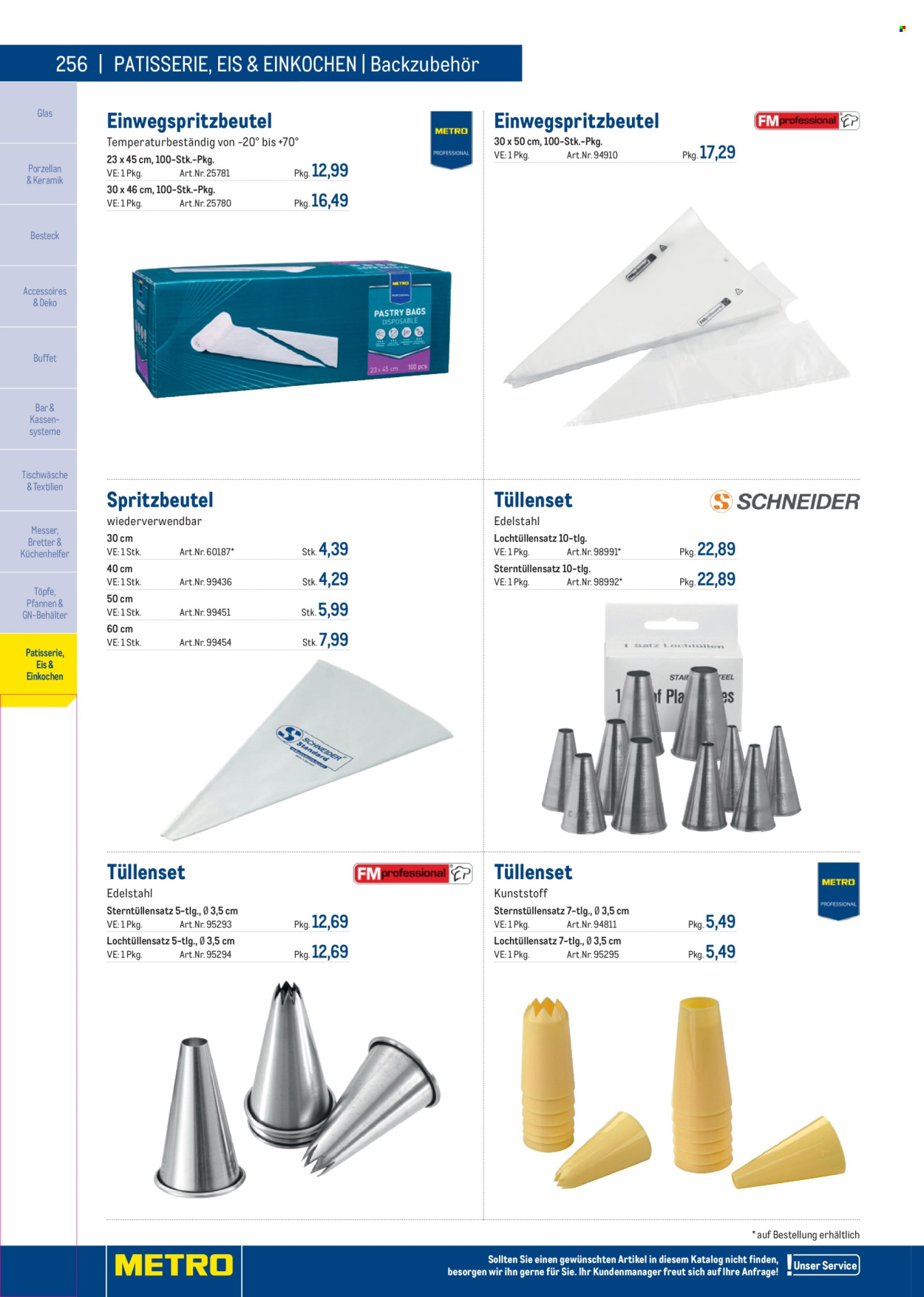 Angebote Metro. Seite 256