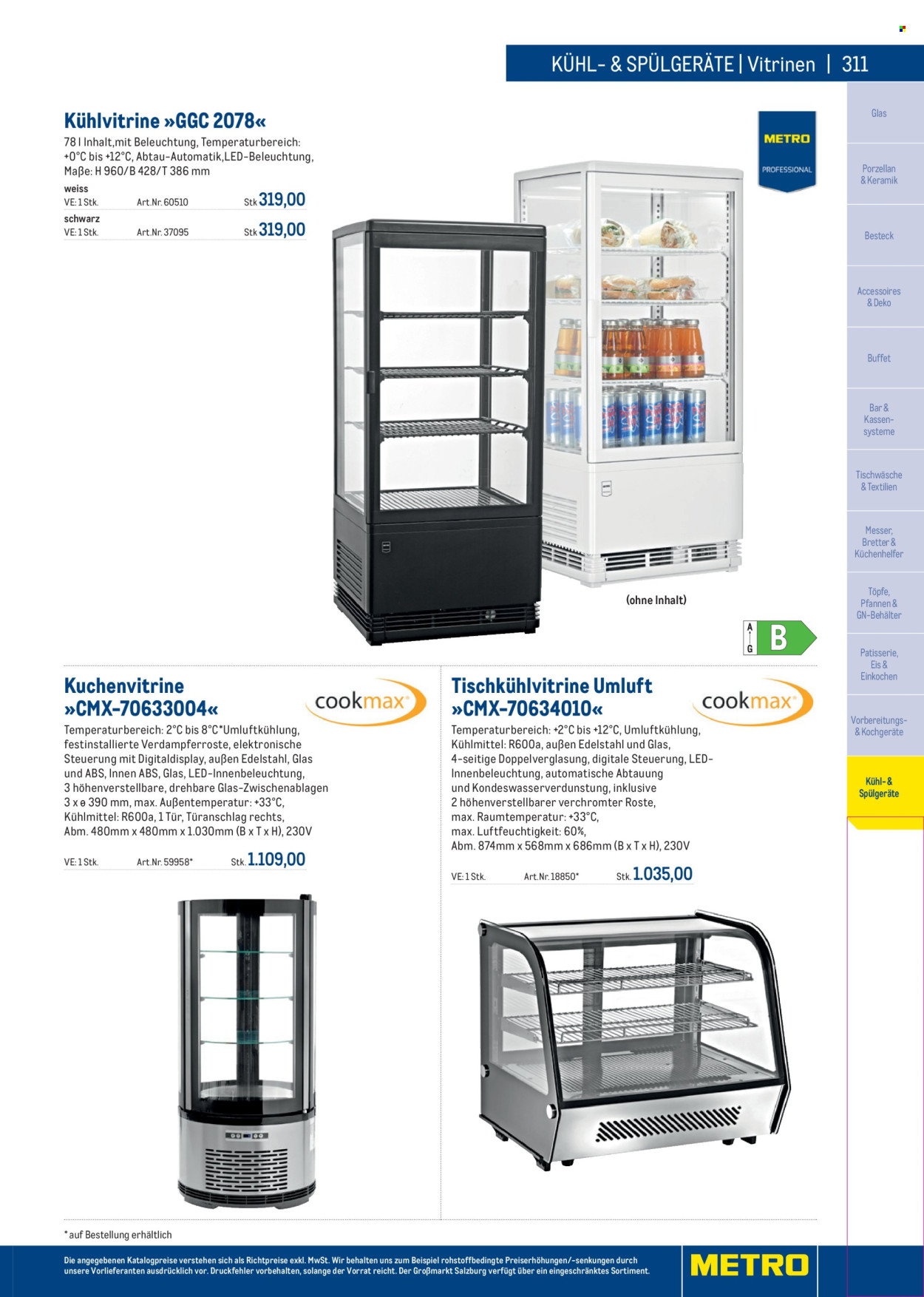 Angebote Metro. Seite 311