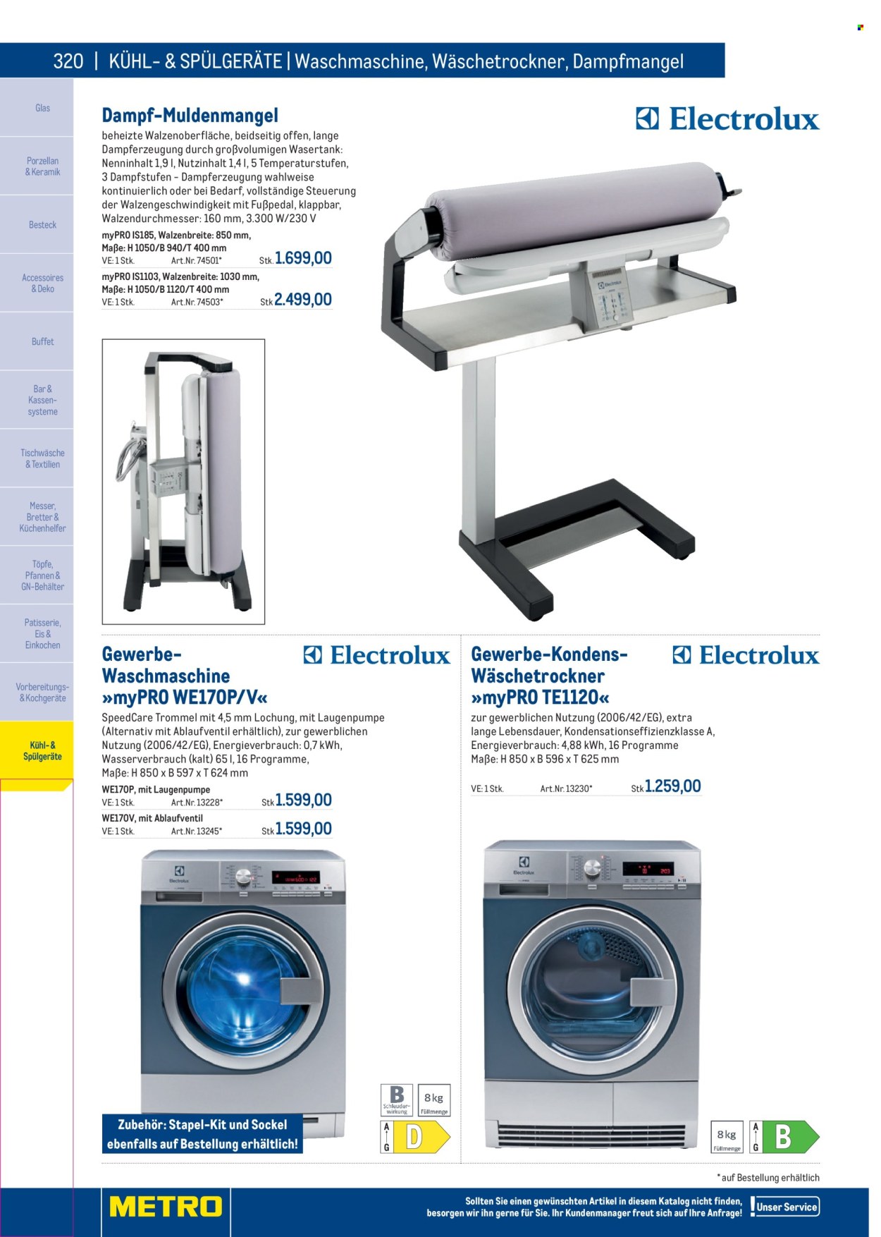Angebote Metro. Seite 320