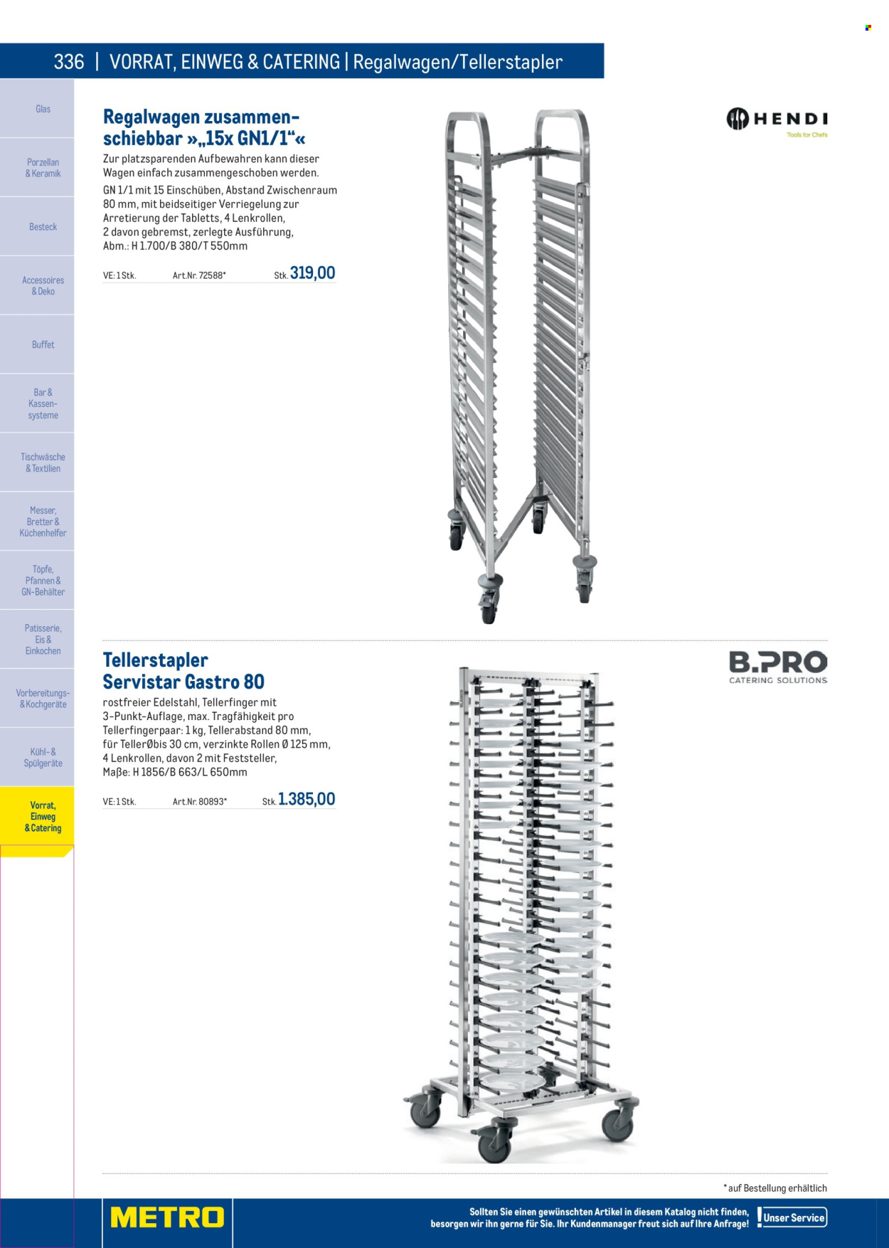 Angebote Metro. Seite 336