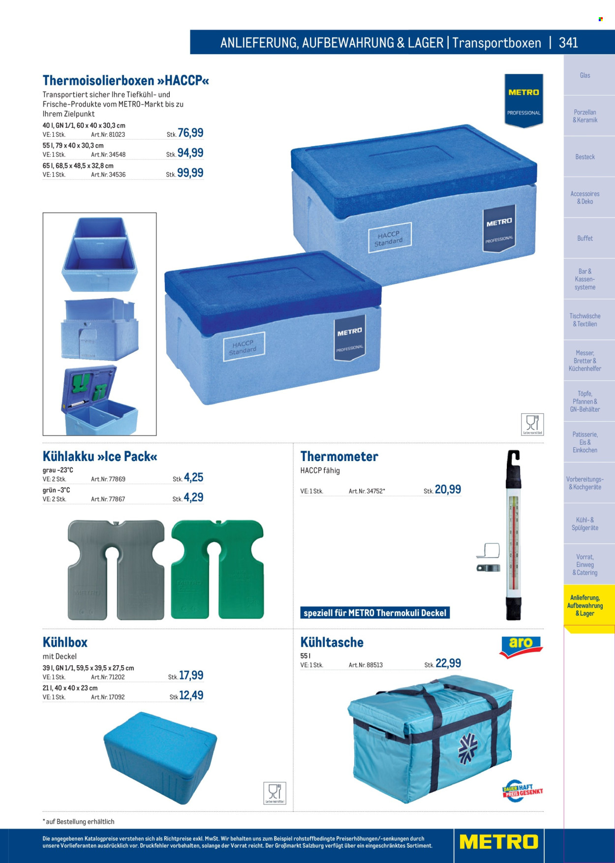 Angebote Metro. Seite 341