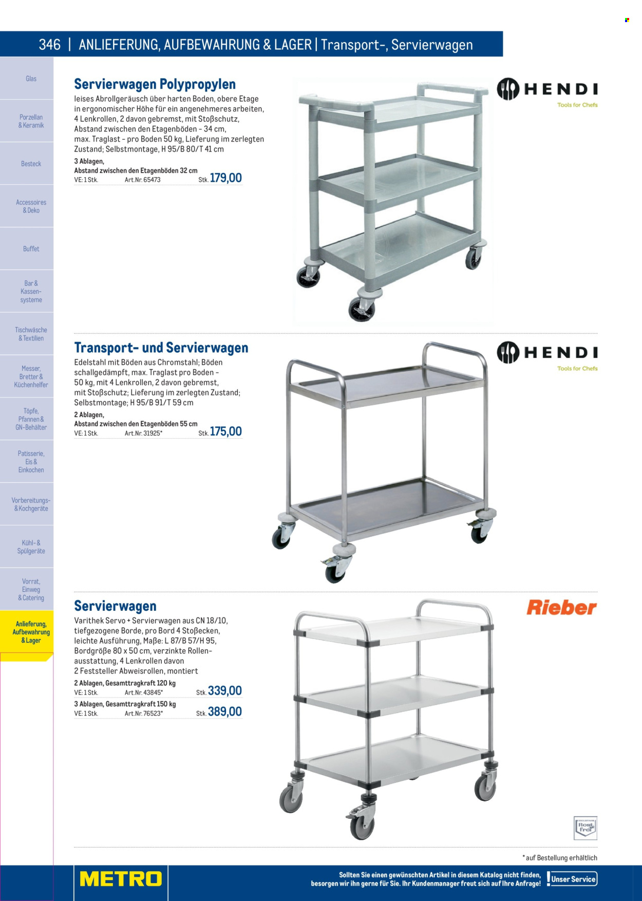 Angebote Metro. Seite 346