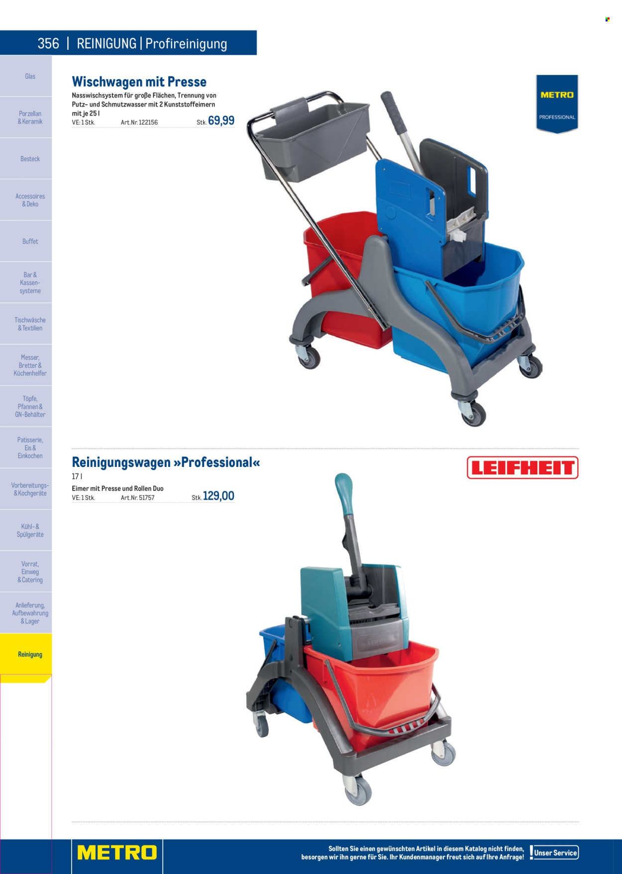 Angebote Metro. Seite 356