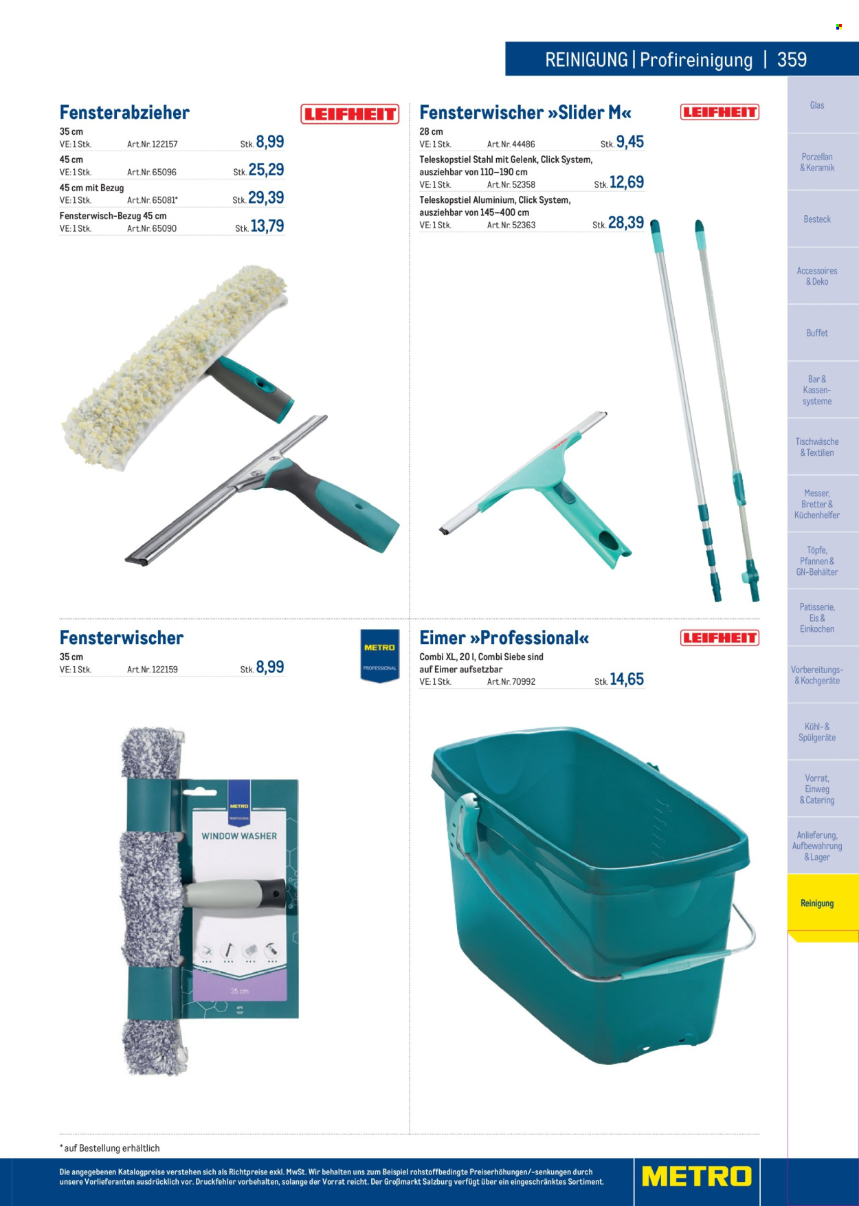 Angebote Metro. Seite 359