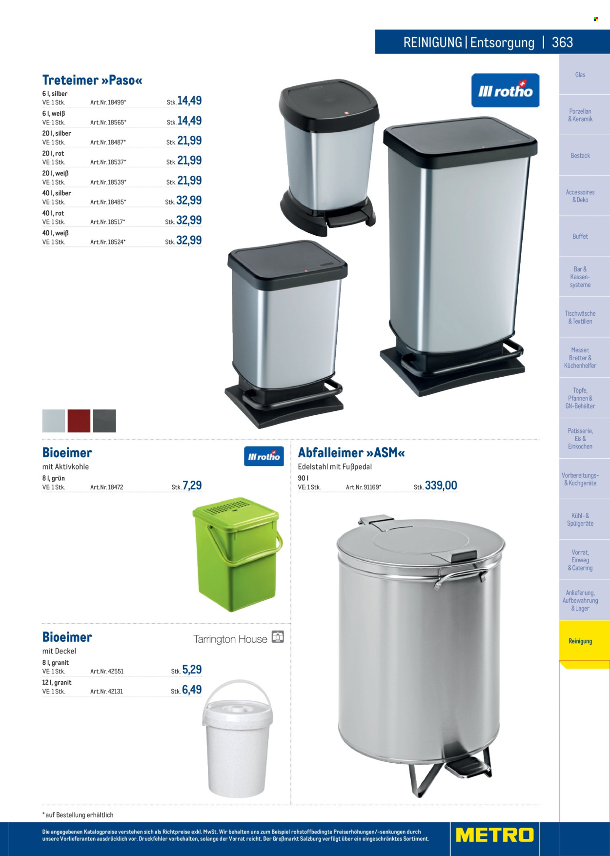 Angebote Metro. Seite 363