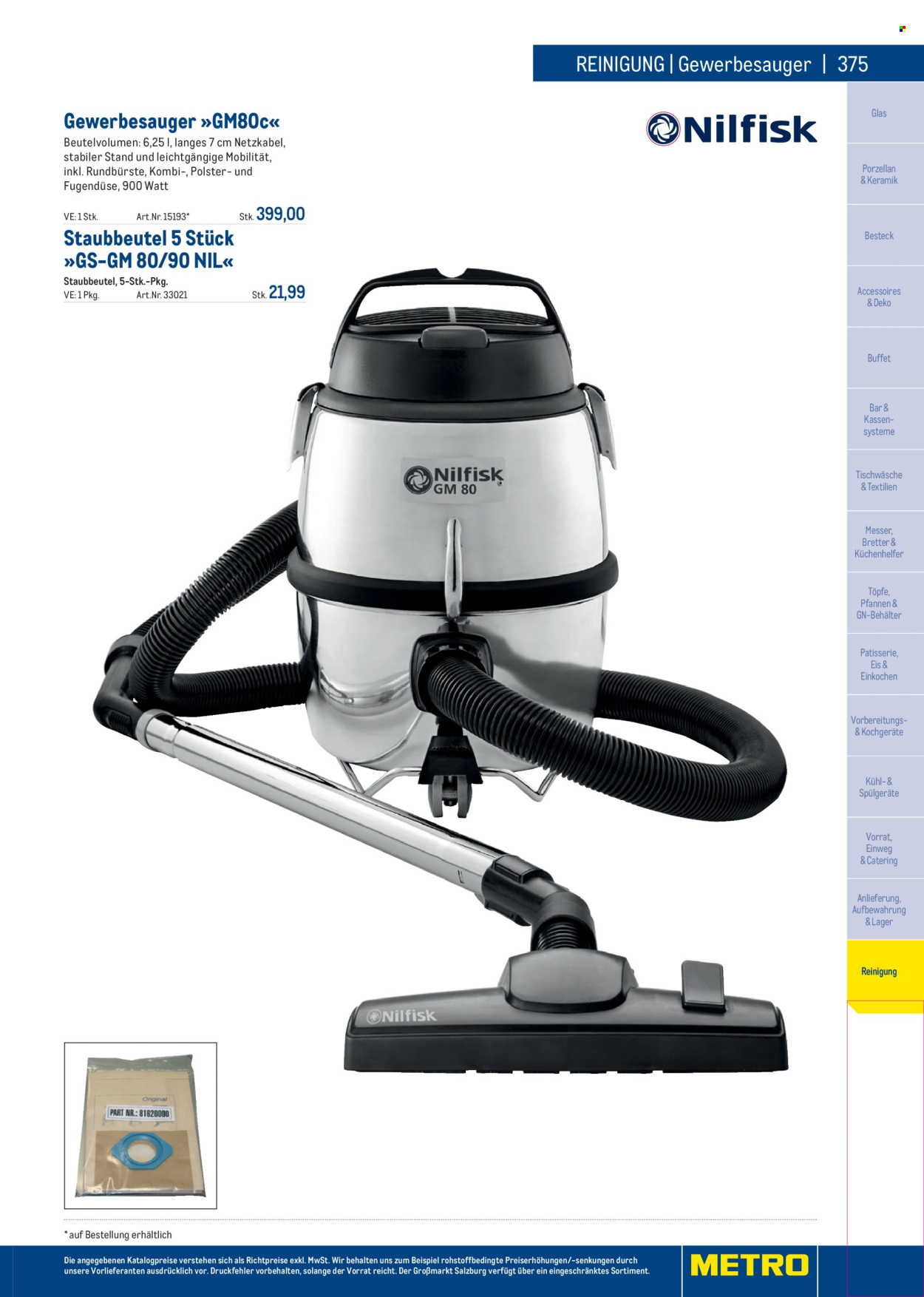 Angebote Metro. Seite 375