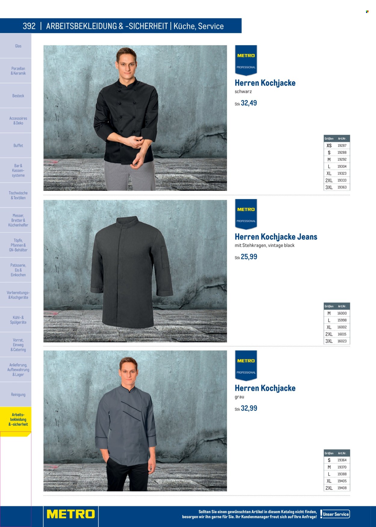 Angebote Metro. Seite 392