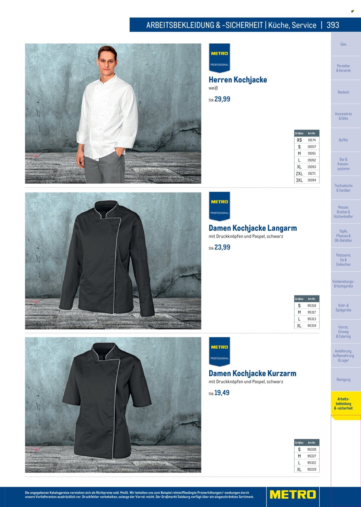 Angebote Metro. Seite 393