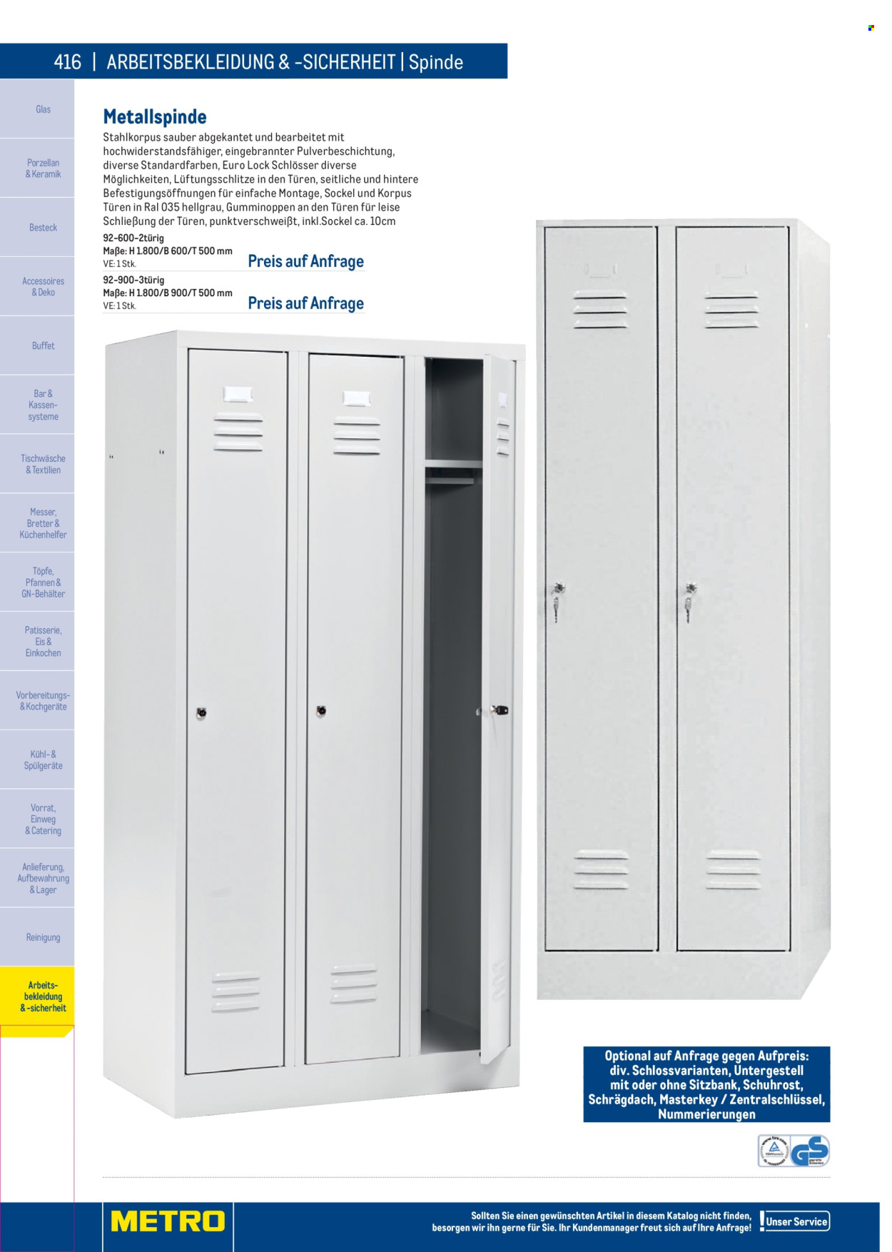 Angebote Metro. Seite 416