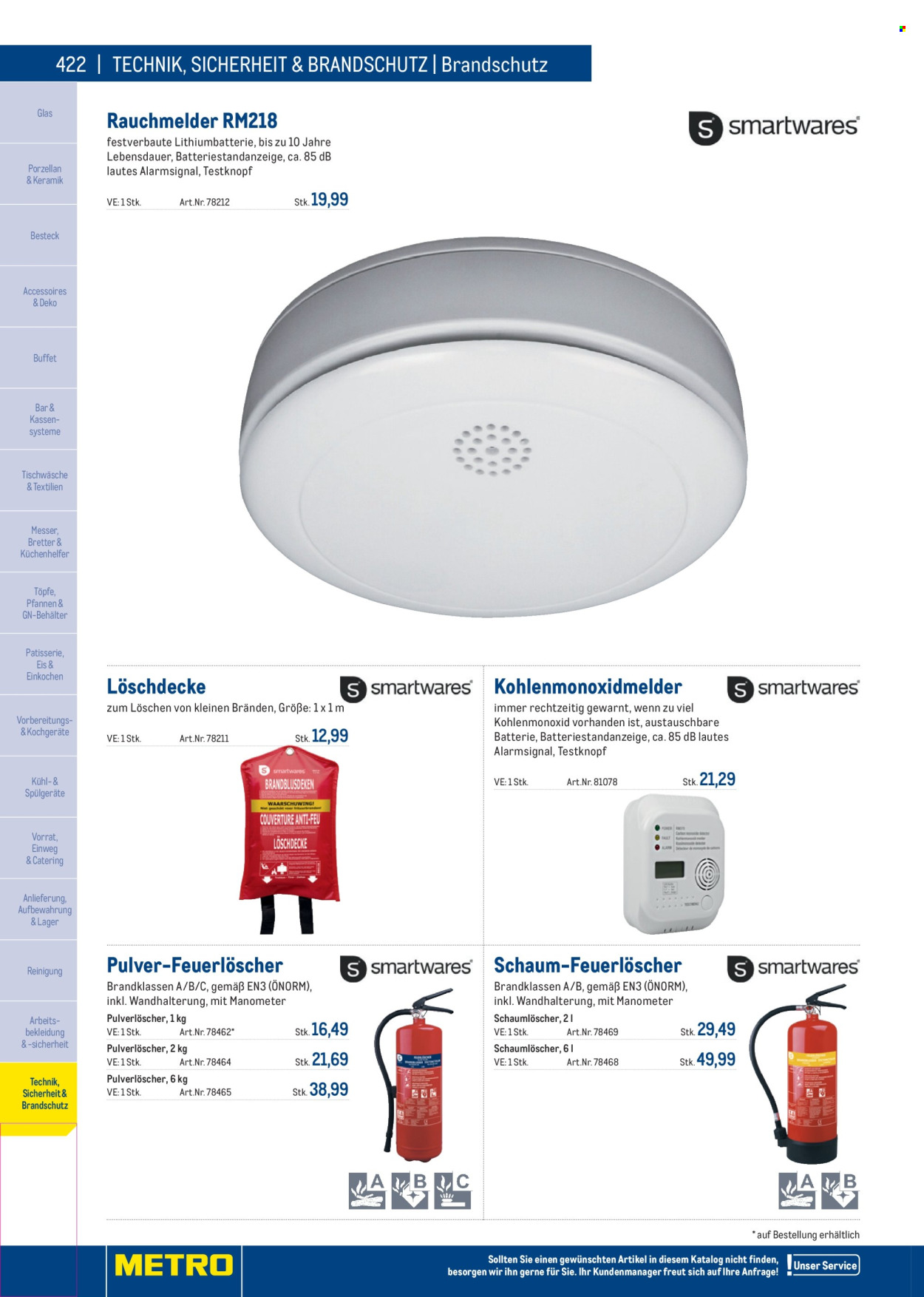 Angebote Metro. Seite 422