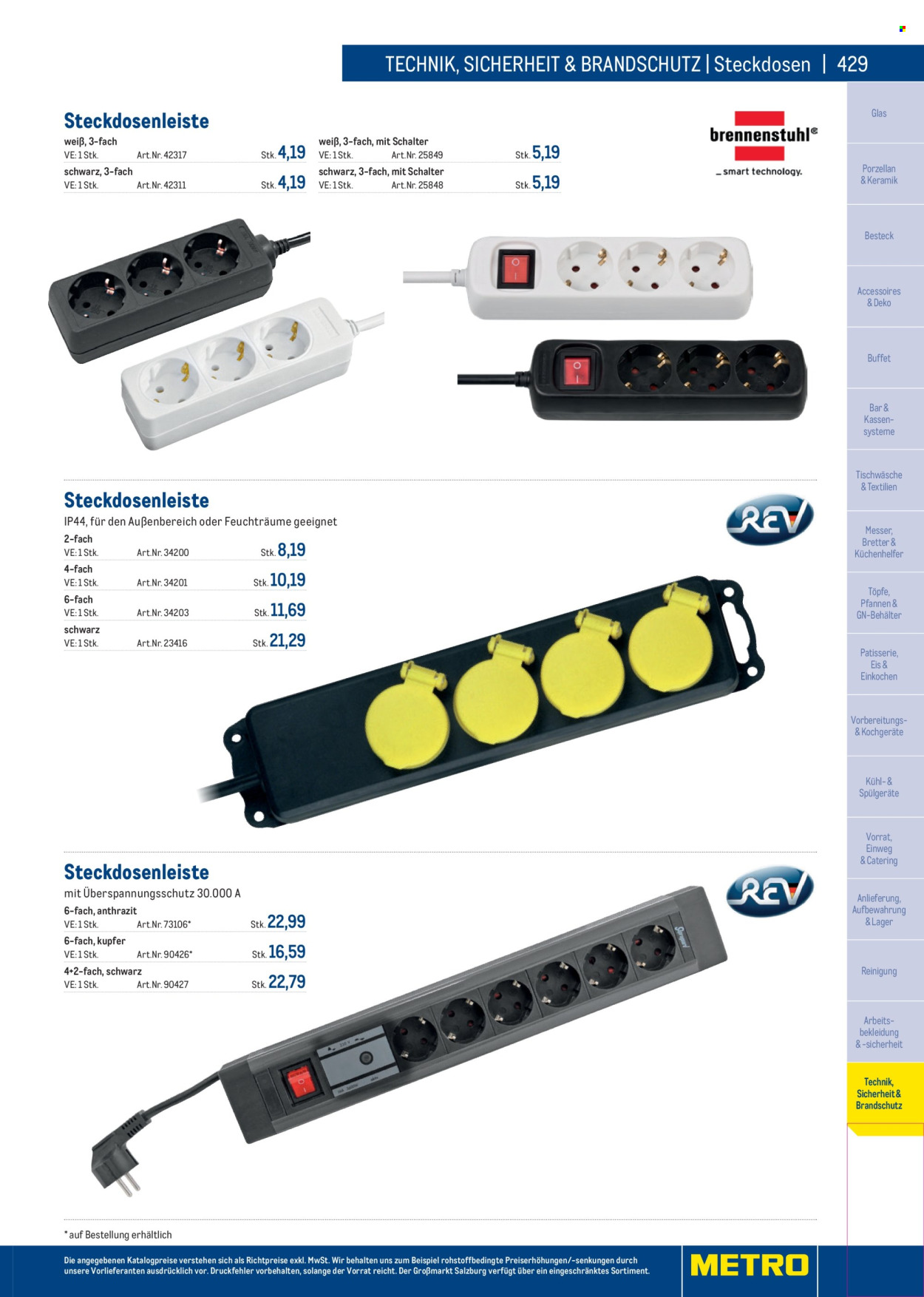Angebote Metro. Seite 429