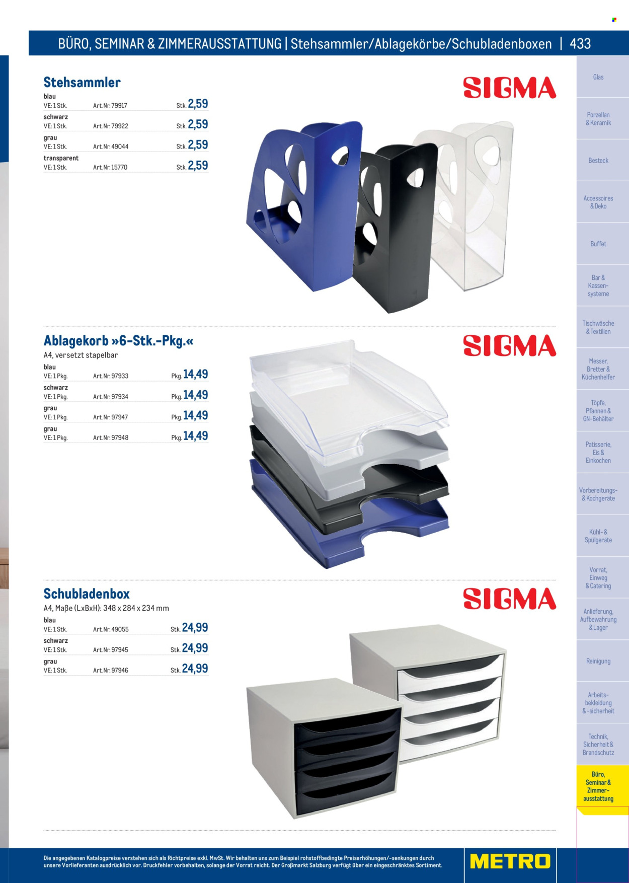 Angebote Metro. Seite 433