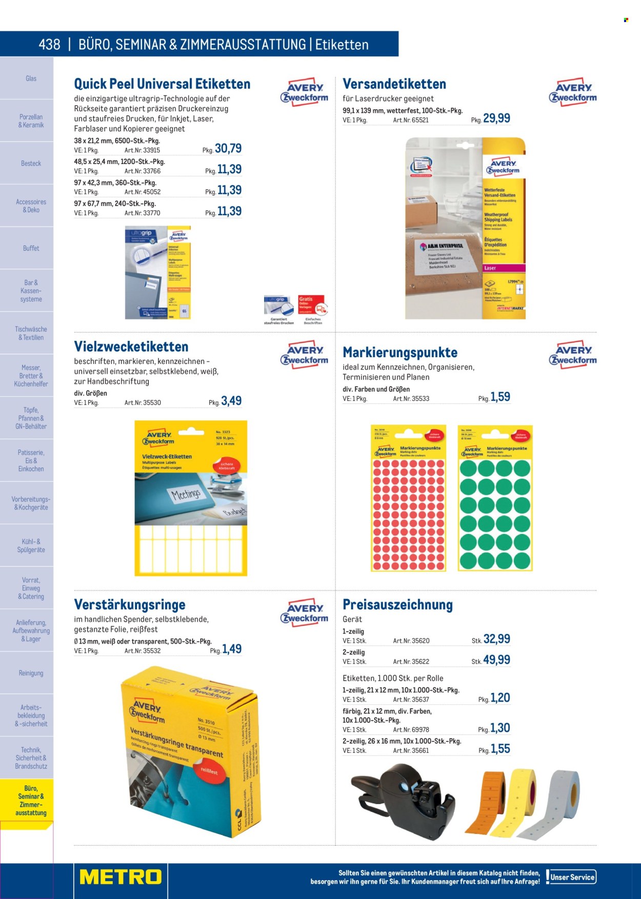 Angebote Metro. Seite 438