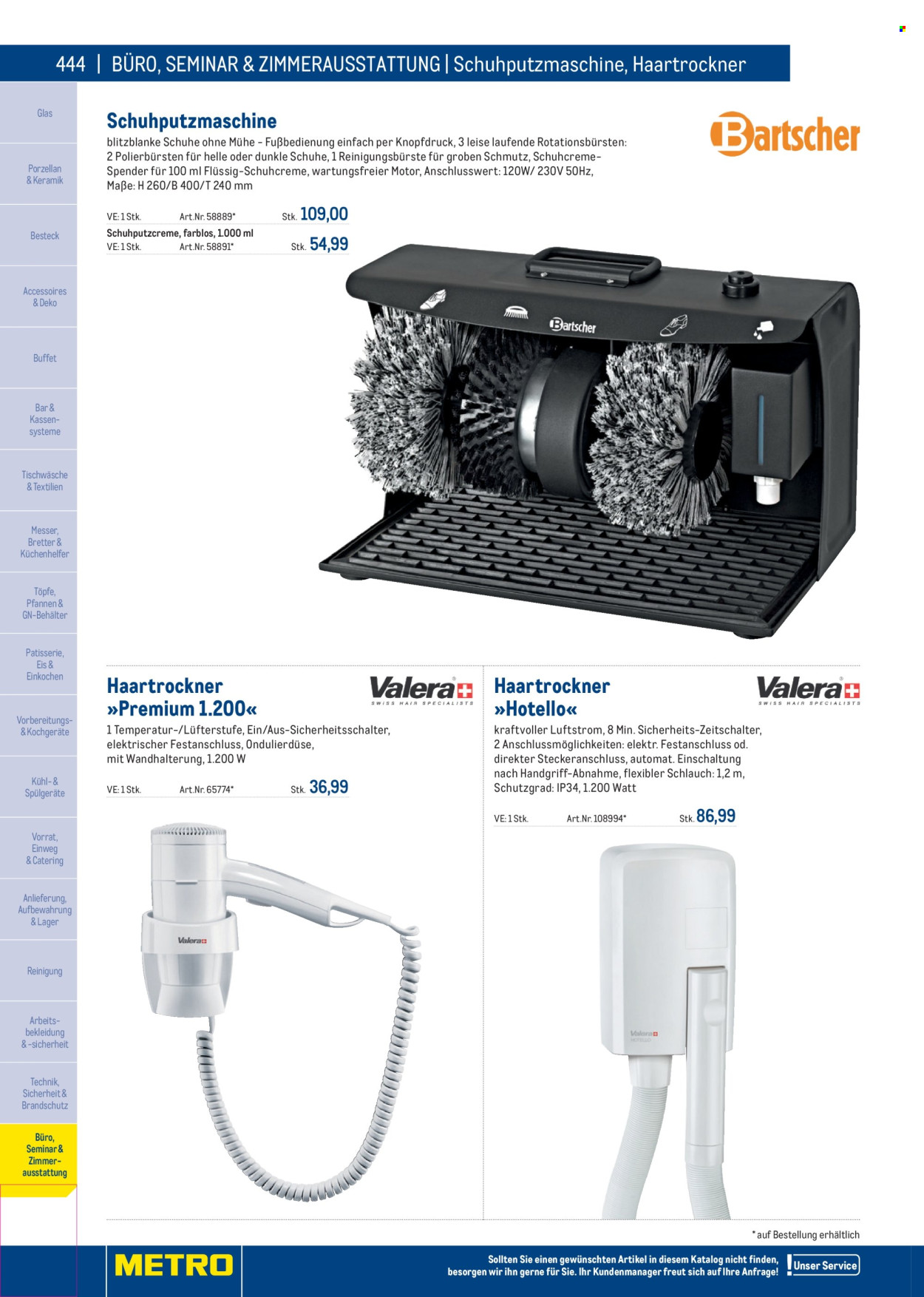 Angebote Metro. Seite 444
