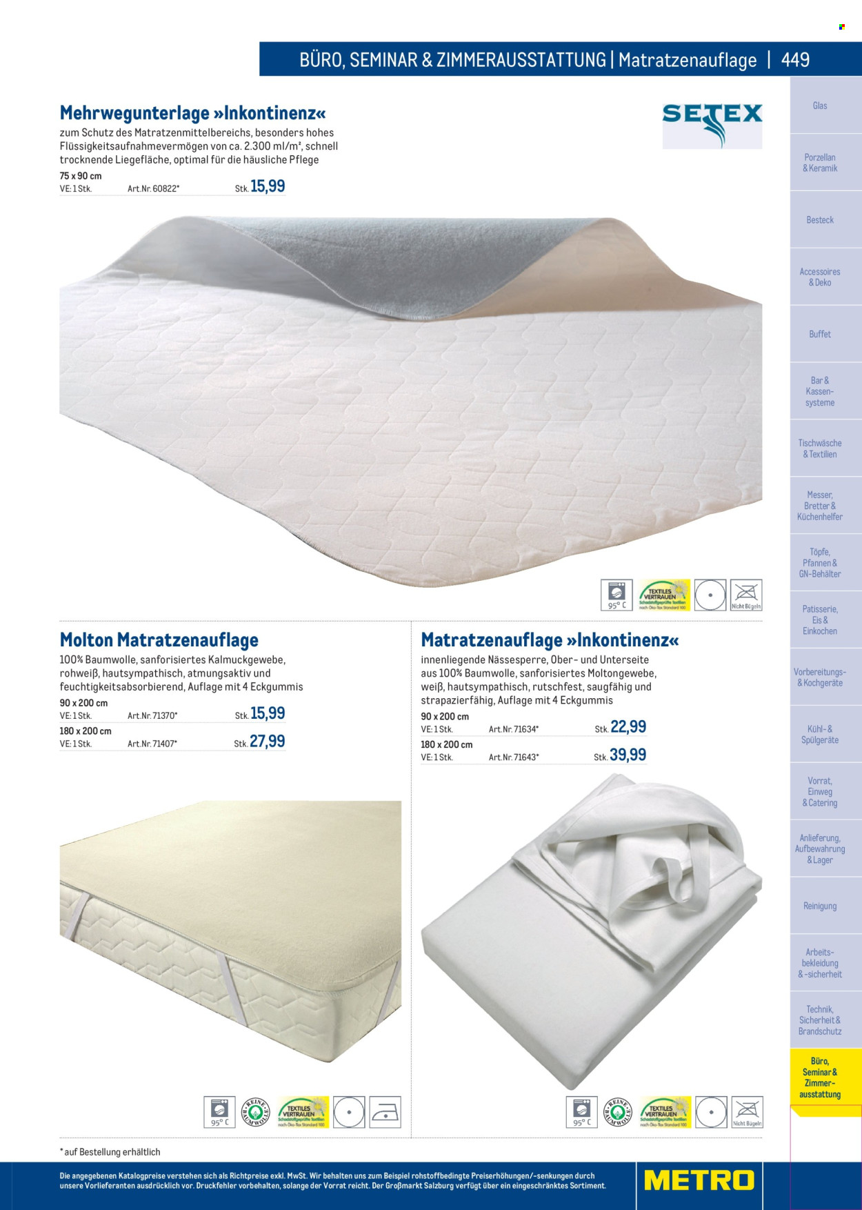 Angebote Metro. Seite 449