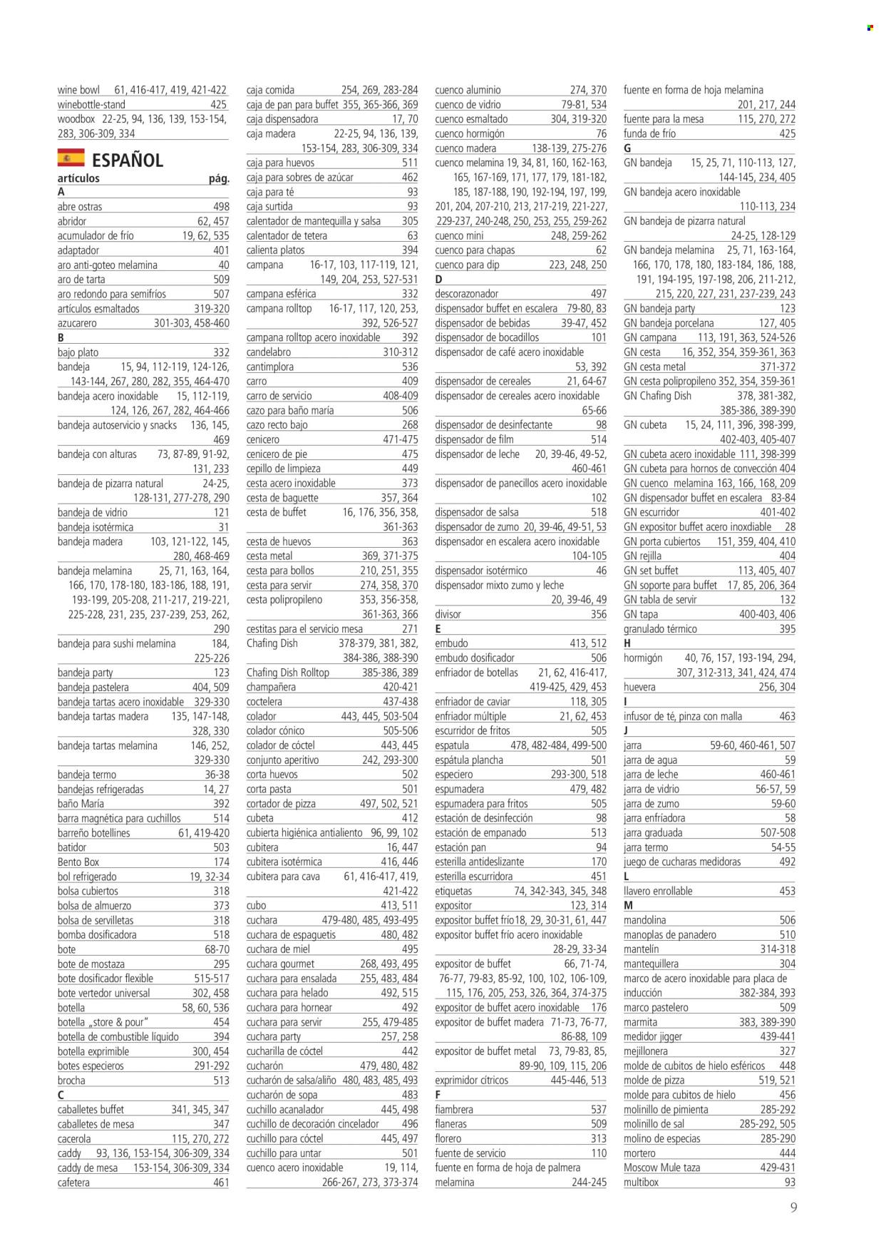 Angebote Metro. Seite 9