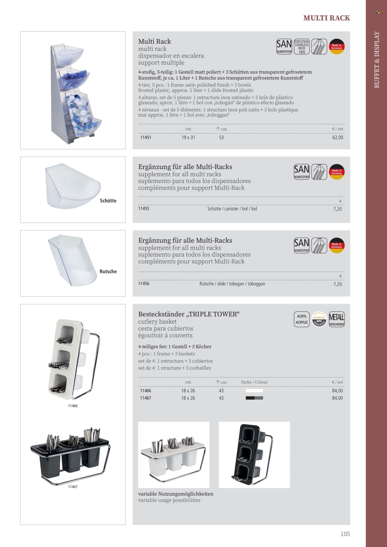 Angebote Metro. Seite 105