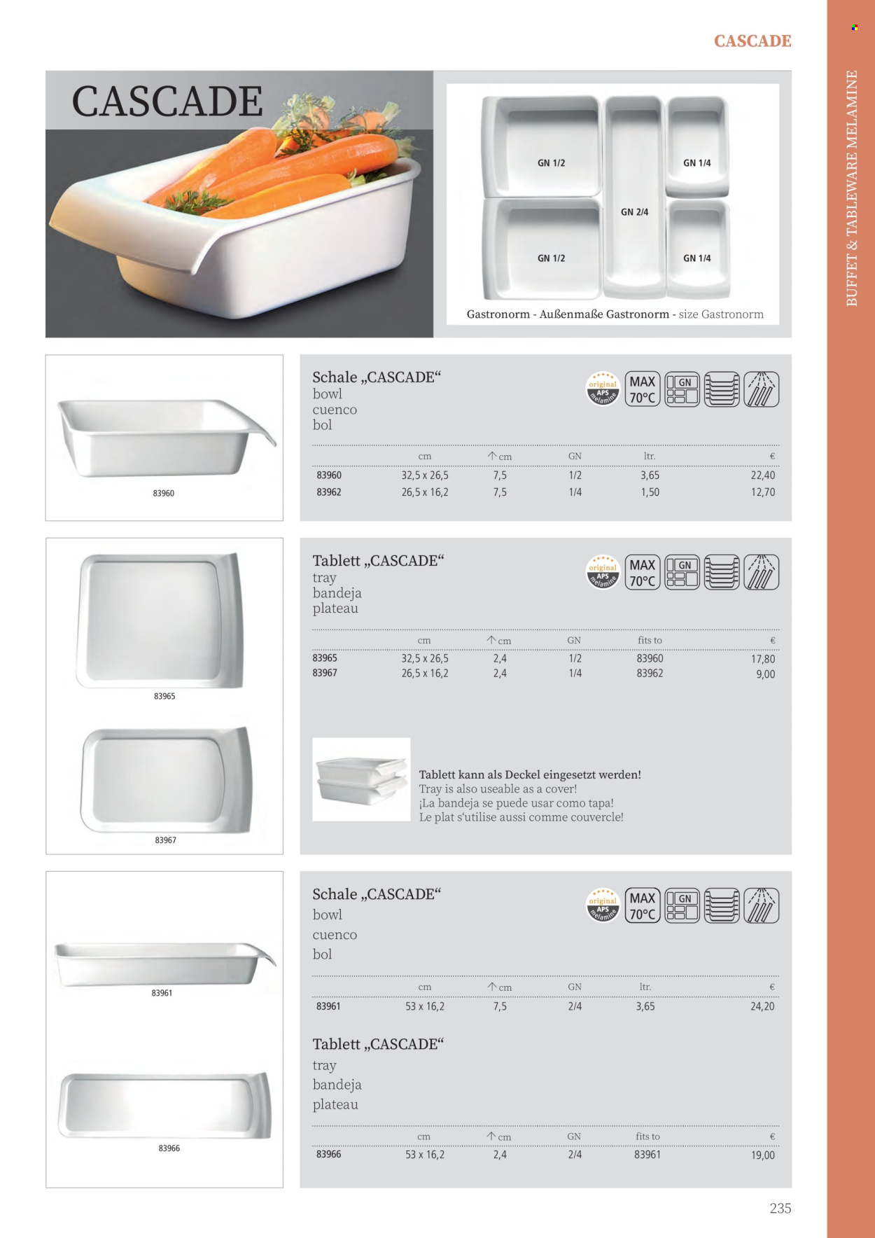 Angebote Metro. Seite 235