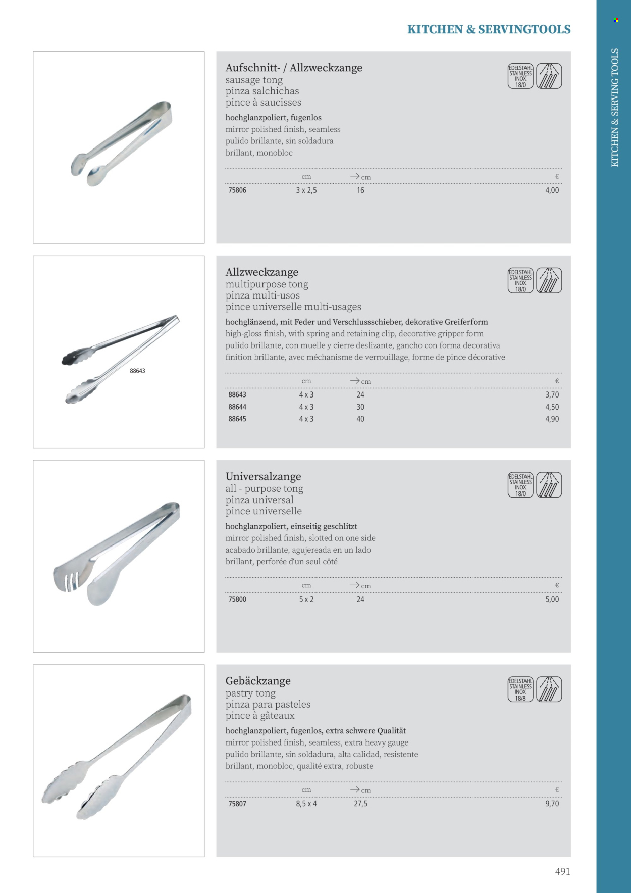 Angebote Metro. Seite 491