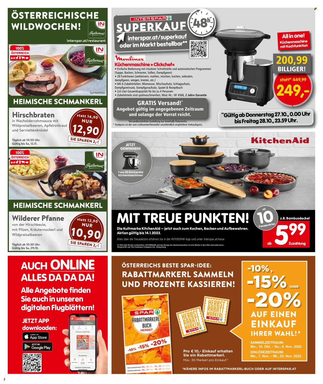 Angebote INTERSPAR - 25.10.2022 - 27.10.2022. Seite 2